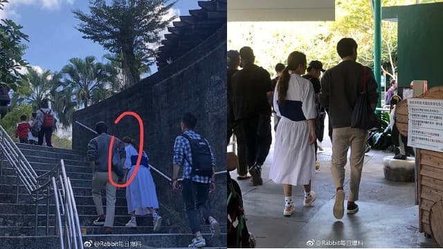 工作人員直指Selina就是在拍攝真人秀。（翻攝自Rabbit每日爆料）