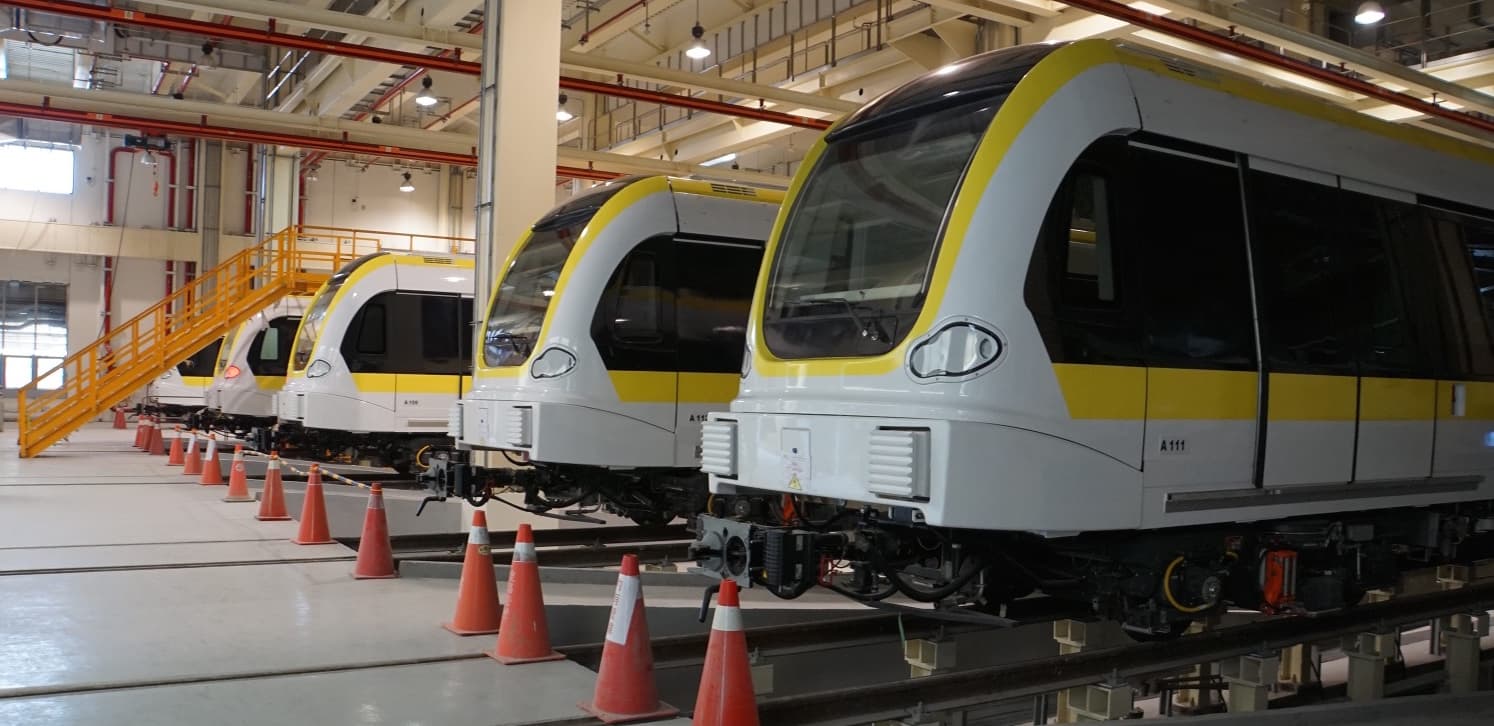 環狀線列車。（翻攝自三環六線進度公開專頁）