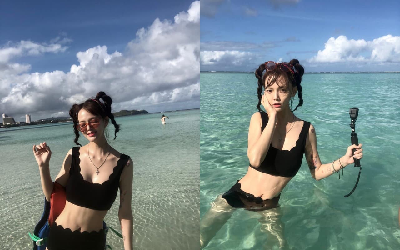 AOA智珉常在IG上秀身材。（翻攝智珉IG）