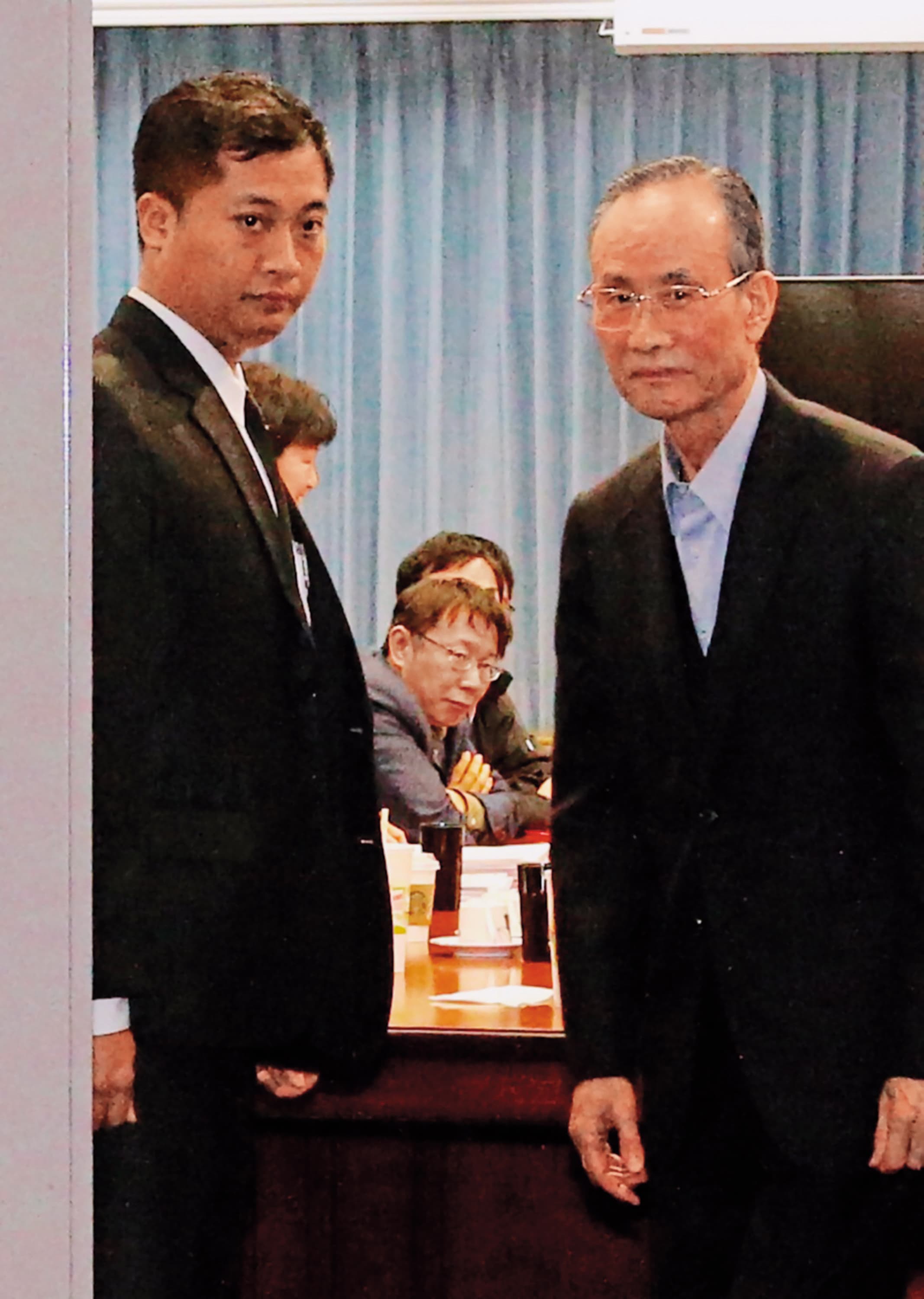 柯P對大巨蛋交易樂觀其成，也希望就此斷開與趙藤雄的恩怨情仇。（中央社）