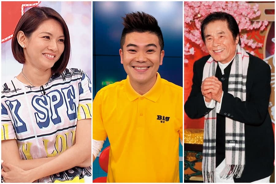 左起林佳儀、馬國畢與雷洪。（左圖中天提供、中圖翻攝自馬國畢臉書）