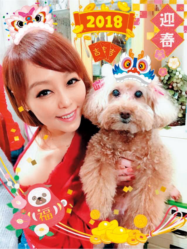 小蜜桃姐姐的老公很疼愛她，總是一句「妳開心就好」，答應她的請求。（翻攝自小蜜桃臉書）