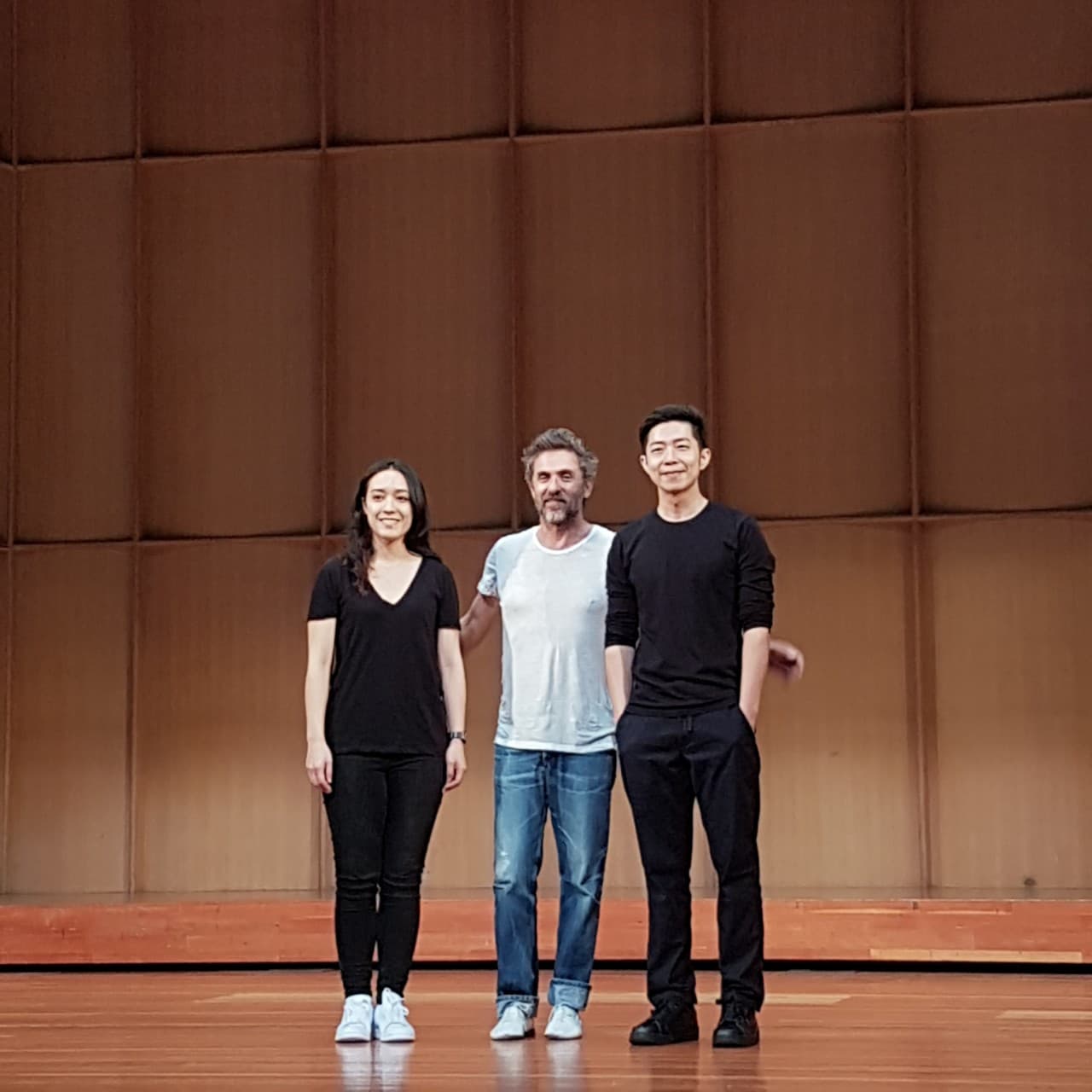 朗貝爾導演讚《愛的落幕》兩位演員竺定誼和葉佾玲表現非常出色。