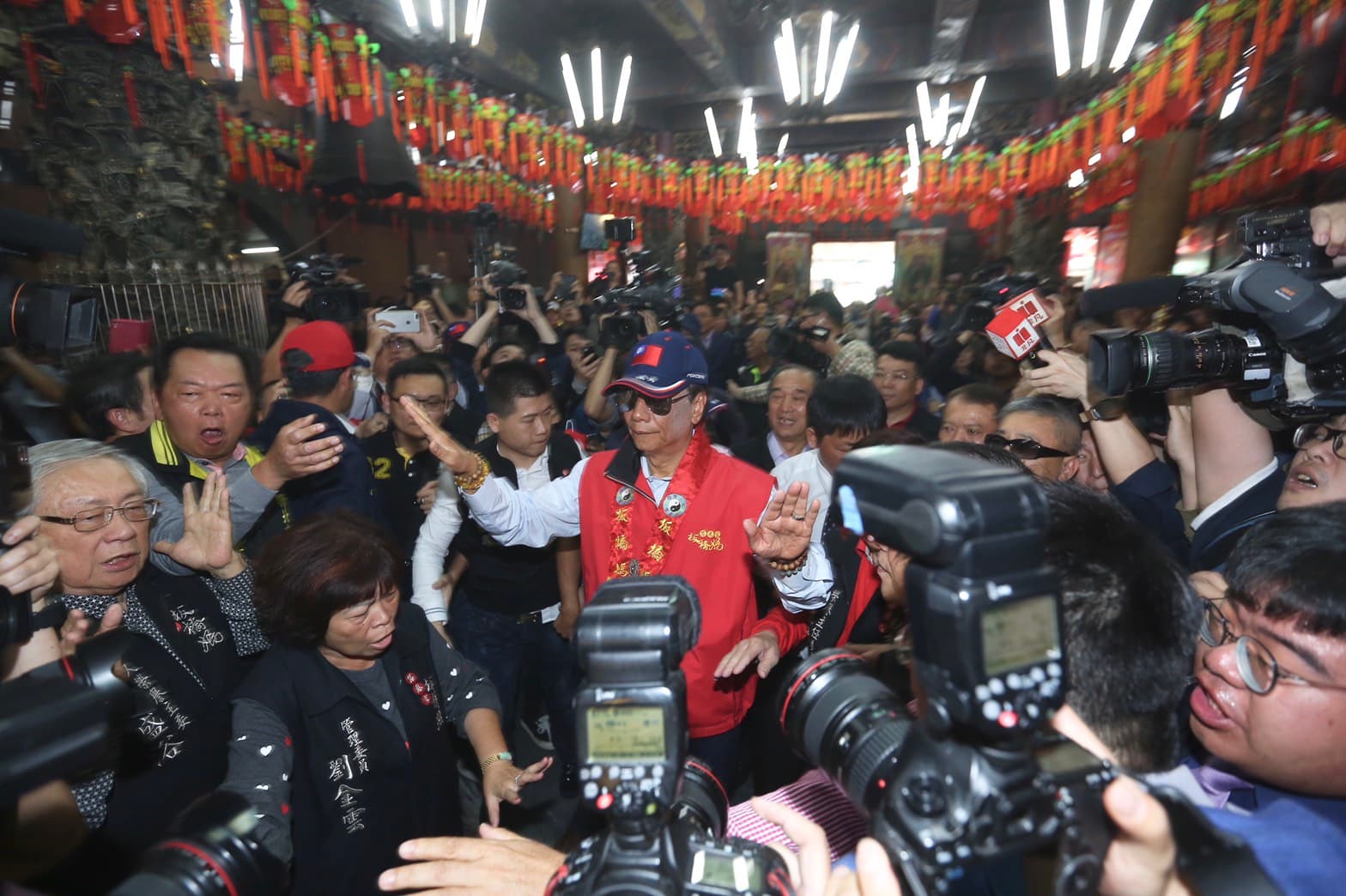 郭台銘沒把正式參選總統說出口。