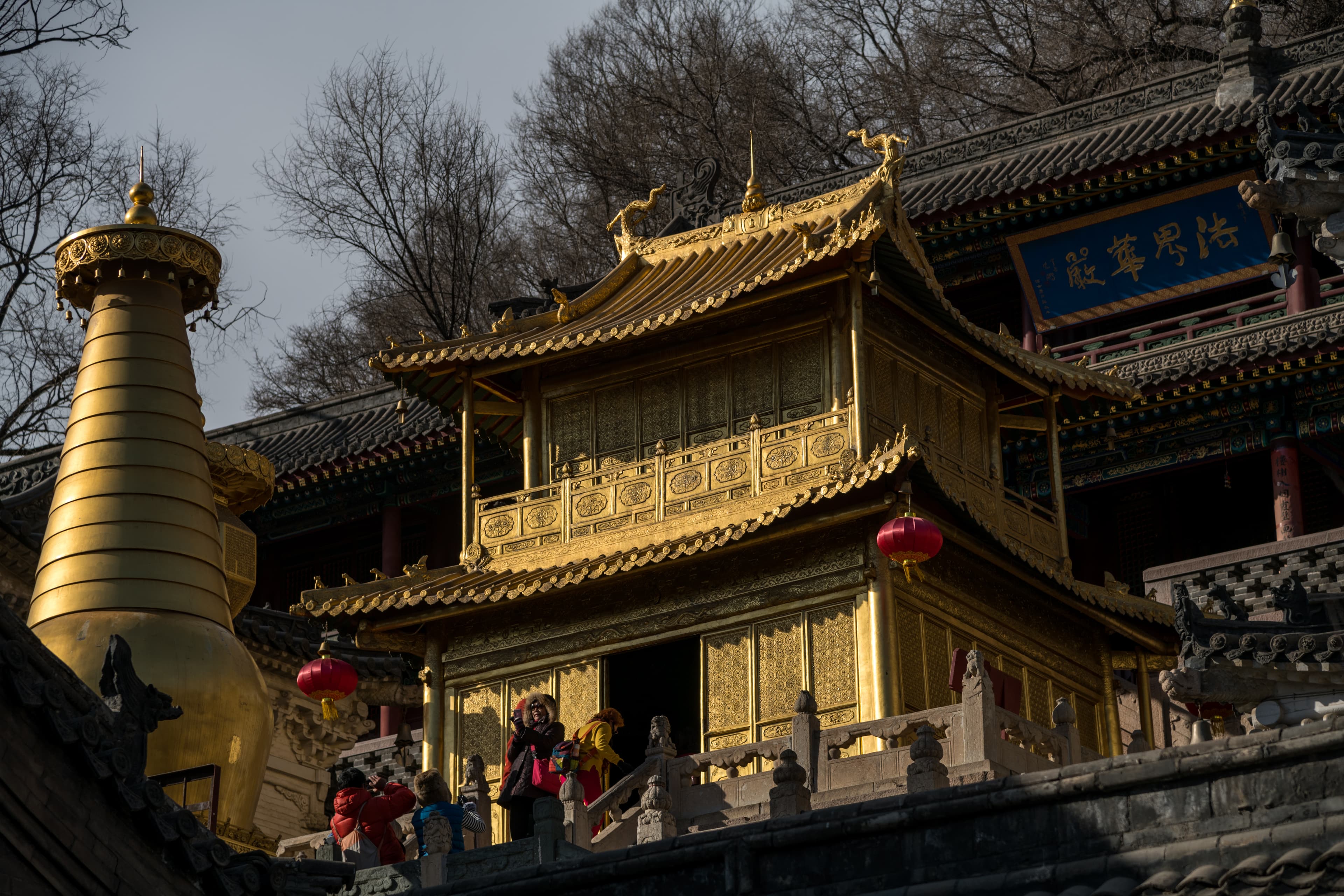 顯通寺為五臺山青廟之首,也是中國最早佛寺之一。