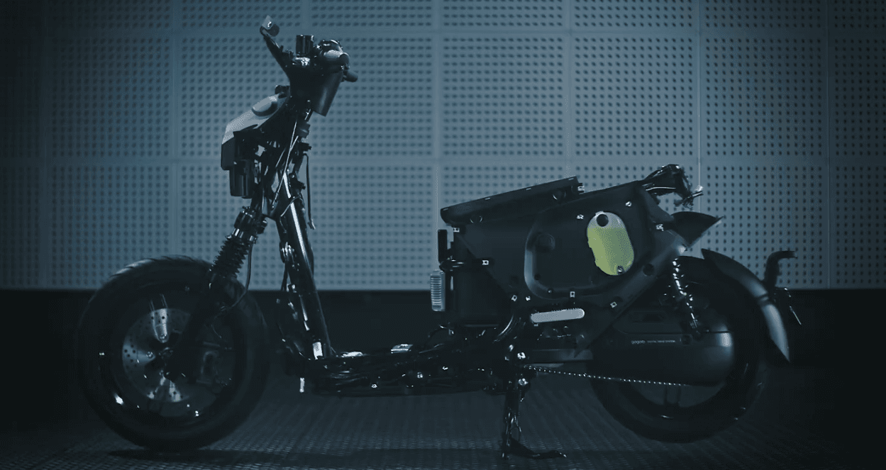 山葉電動機車EC-05首度曝光，車款以Gogoro 2基礎打造。（翻攝自台灣山葉官網）