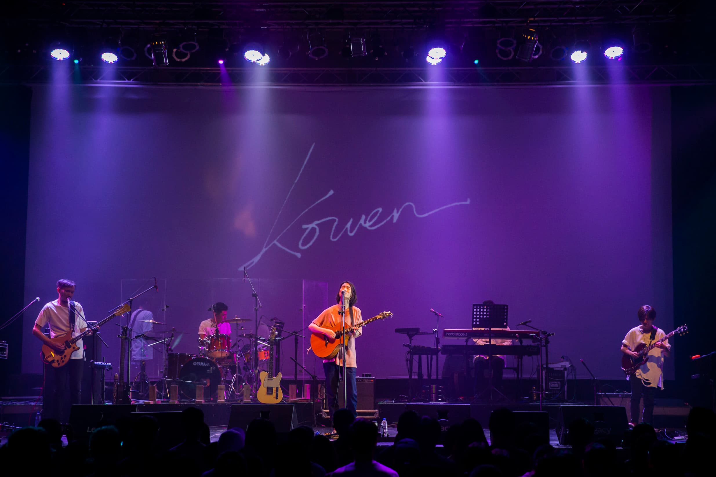 柯智棠演唱完〈你不真的想流浪〉後，表示對世界充滿好奇。（Legacy提供）