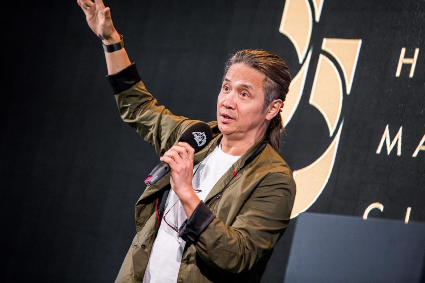 董瑋去年10月受邀在金馬大師獎座，與學員們分享近50年的動作指導人生。
