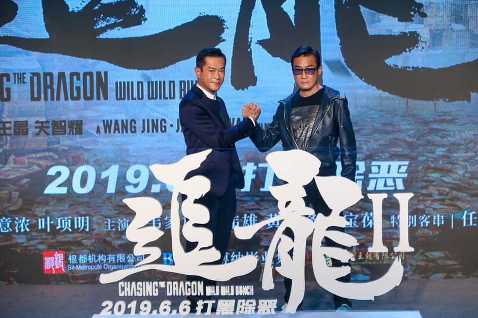 古天樂近日還有包括《追龍II：賊王》、《掃毒2天地對決》、電影版《使徒行者2》在內的數部新戲上映，是香港多產量影星。（翻攝自古天樂臉書）