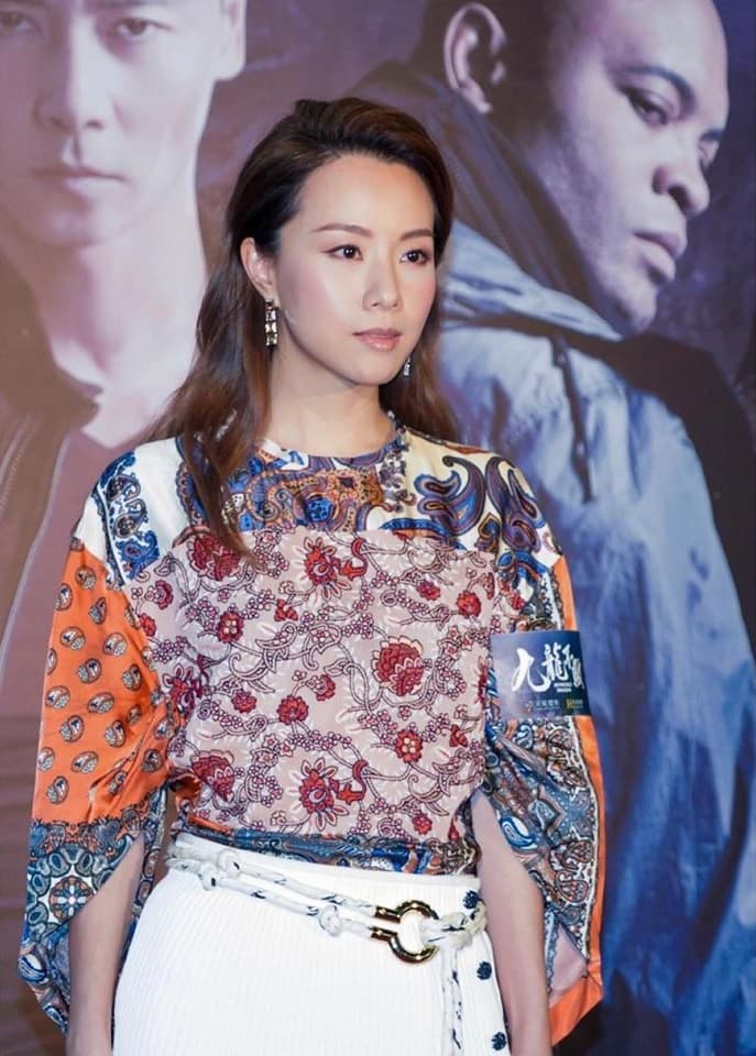 鄧麗欣被張晉大讚是個很努力的藝人，令她感到很開心。（翻攝自鄧麗欣臉書）
