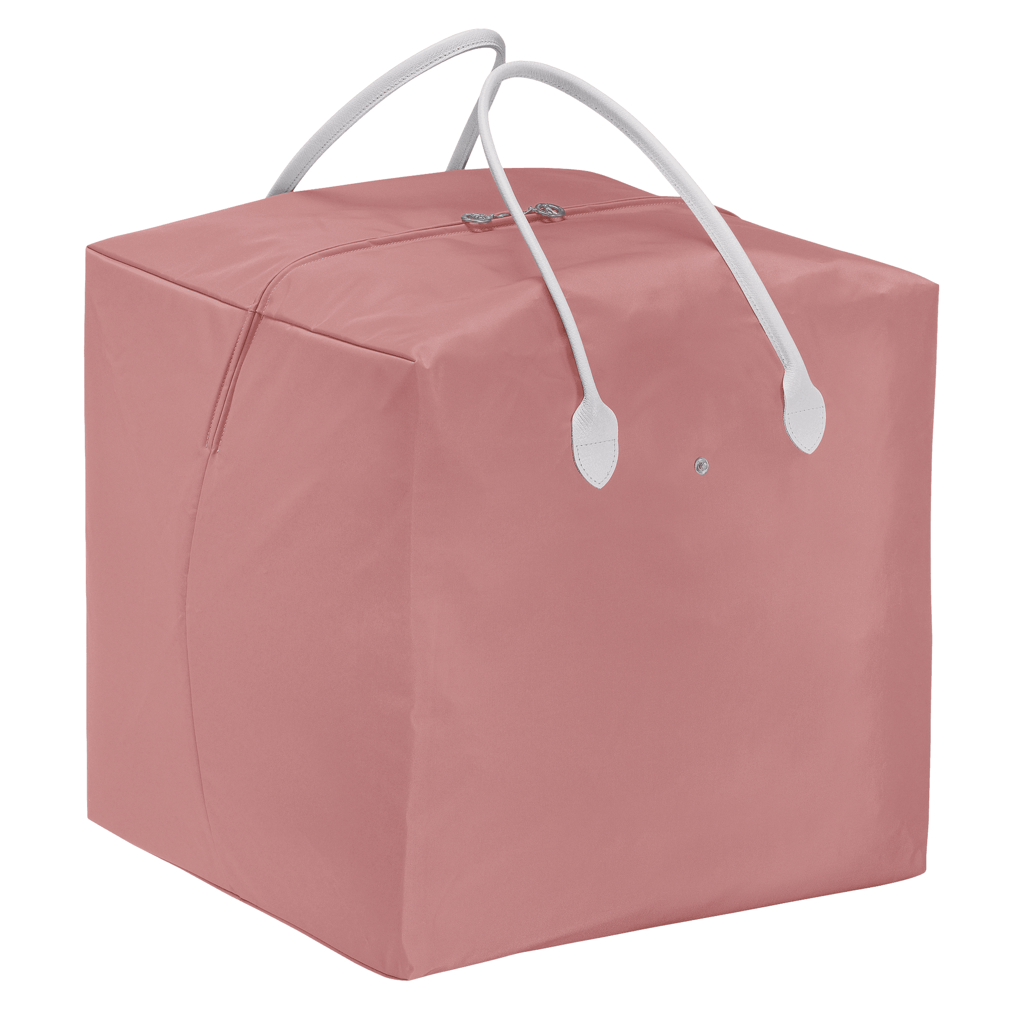 Longchamp x nendo系列粉紅色立方體手袋（尺寸L）。NT$9,200