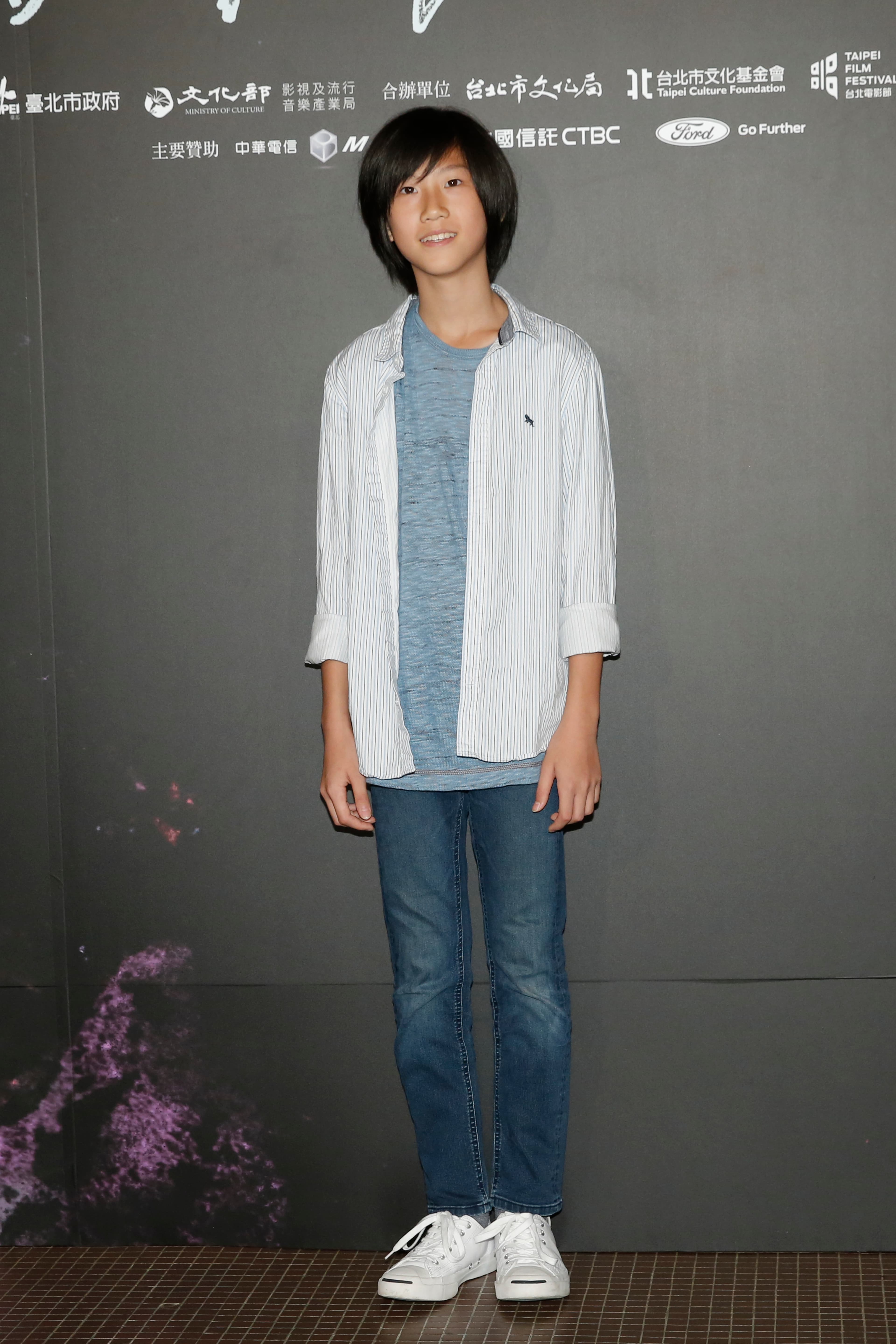 童星高於夏因為今年只有12歲，還要等3年才能看自己主演的電影。