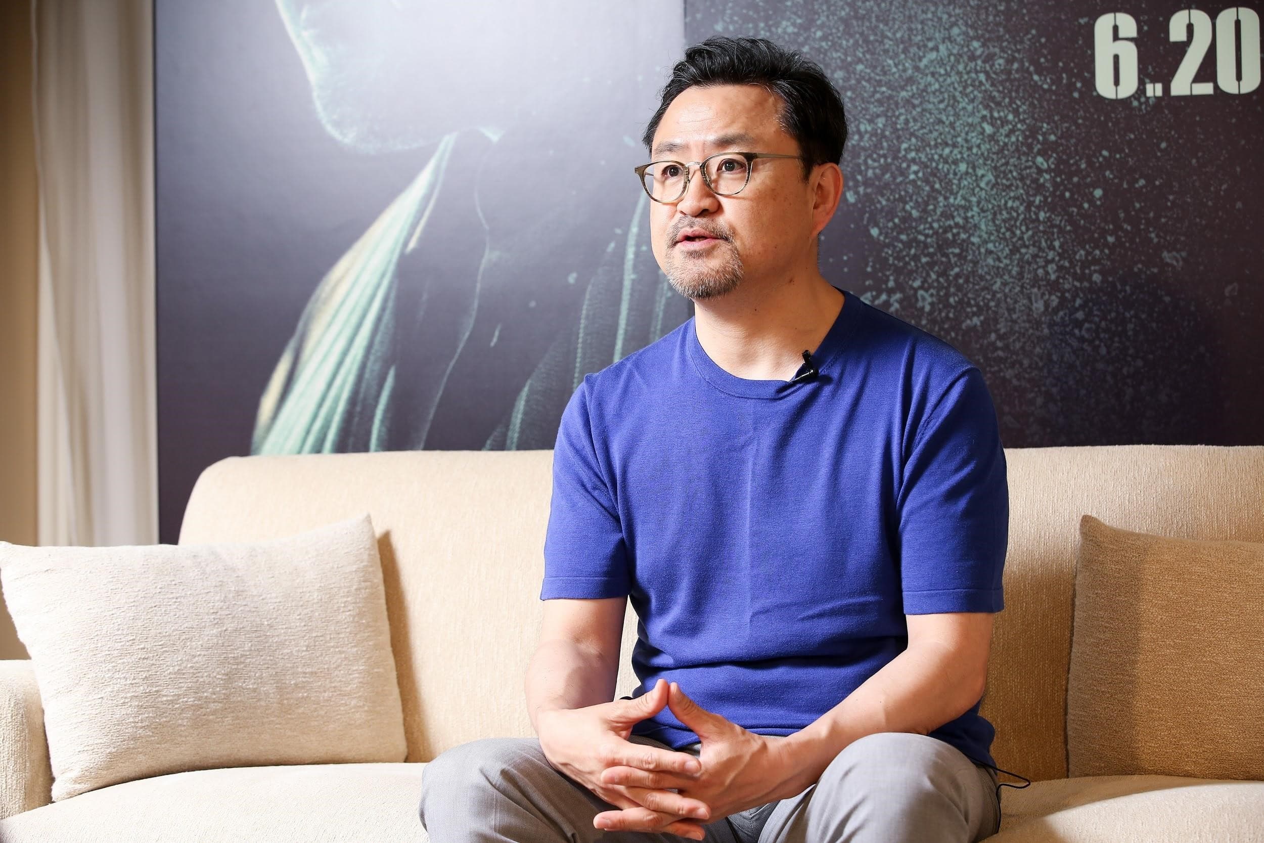 導演李元太與馬東石的交情源於10年前，透露他私下為維持身材滴酒不沾。