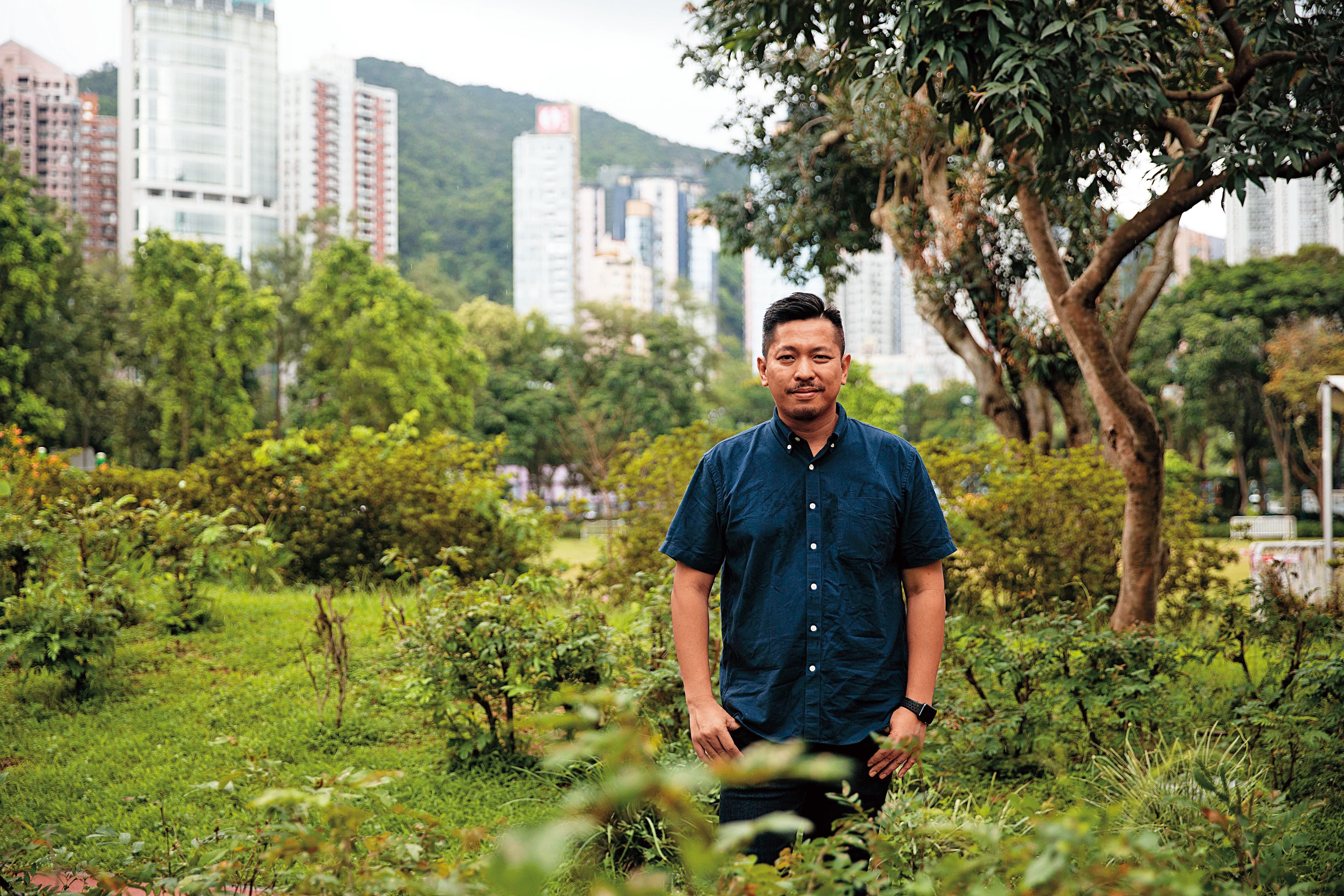 黃照達帶我們重回維多利亞公園，這裡是他的政治啟蒙地。