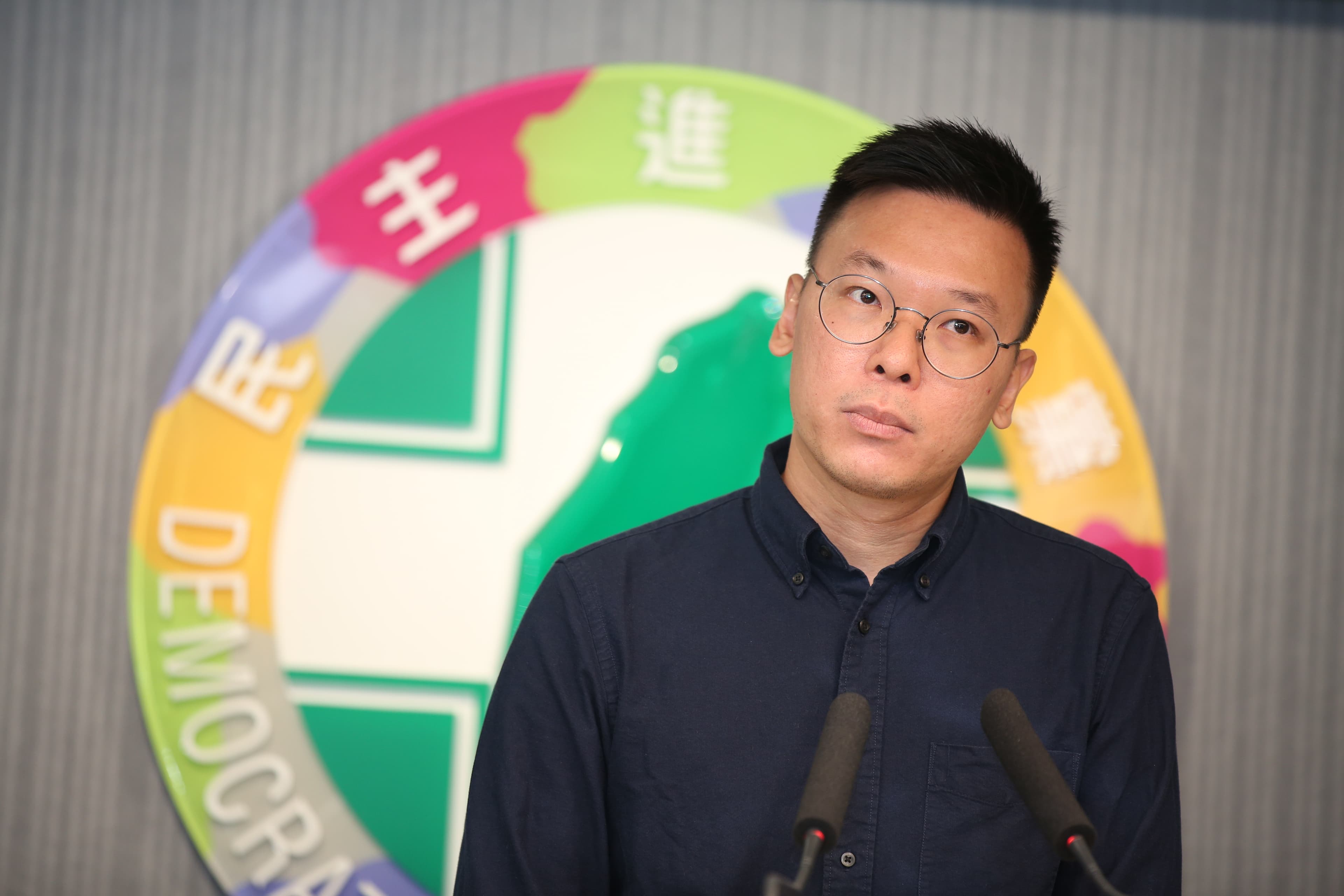林飛帆接任民進黨副祕書長，他表示入黨後的工作重點就是「守住本土政權、防止親北京勢力取得執政地位」。