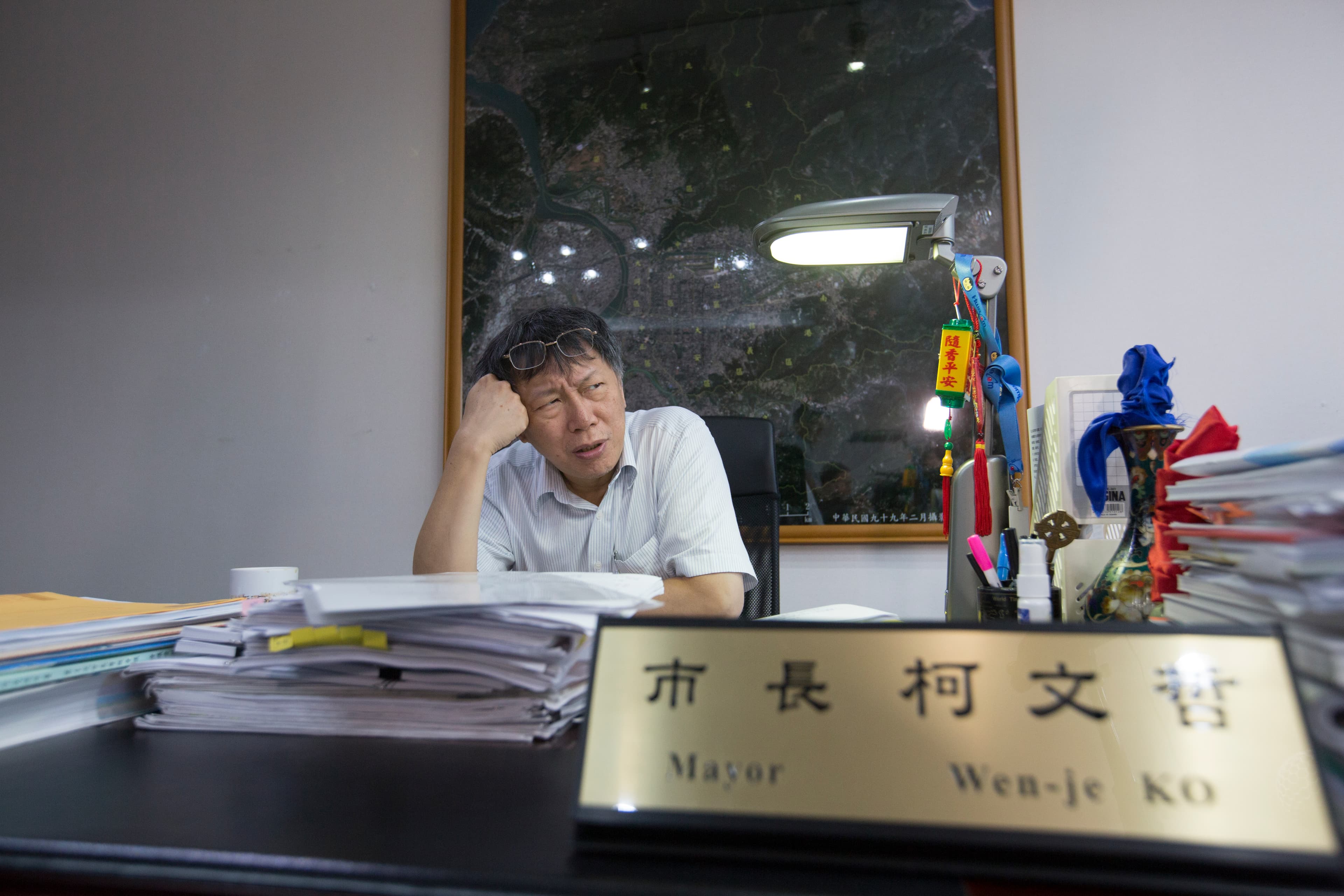 柯文哲目前一直被國民兩黨視為不容忽視的第三勢力。