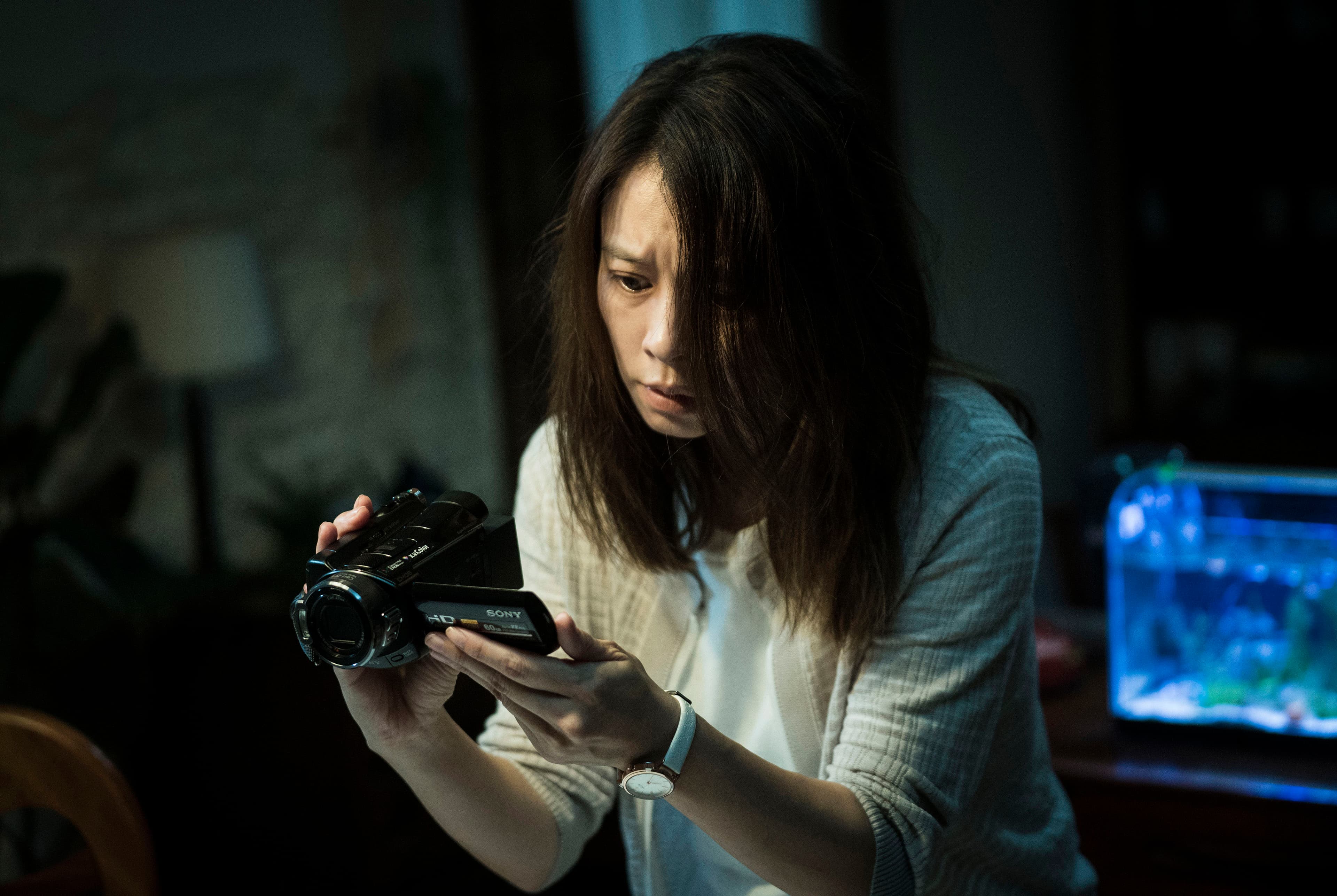 徐若瑄拍攝《人面魚：紅衣小女孩外傳》下戲後秒走出劇中憔悴狀態。（friDay影音提供）