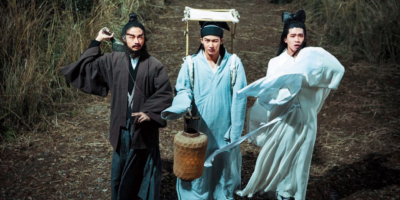 大鶴（左）在《切小金家的旅館》中十分搶戲，只要他出現幾乎都是亮點，但以喜劇演員身分得獎其實並不容易。
