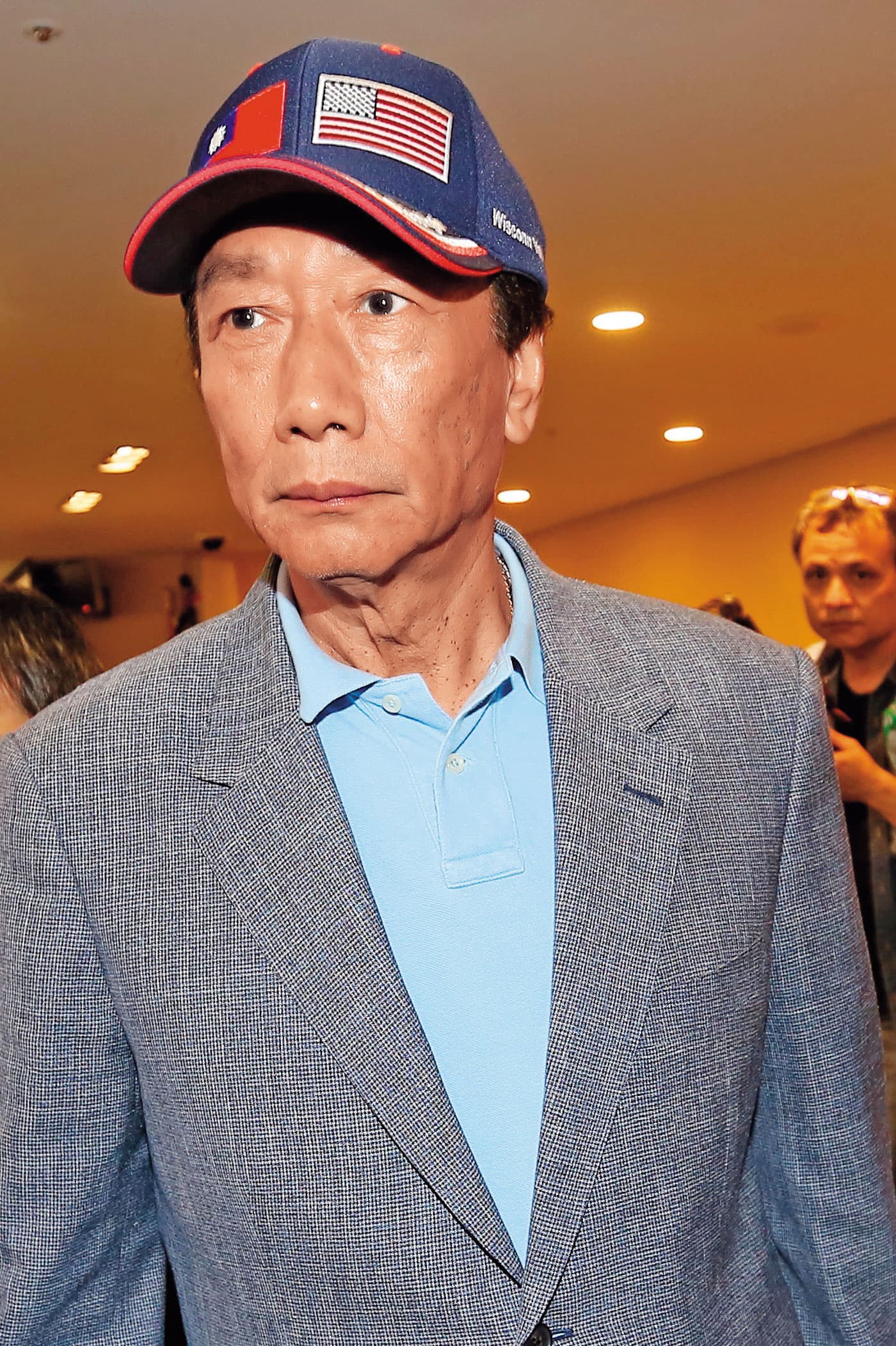 柯文哲強調有條件支持郭台銘（圖），他直言「董建華2.0」就是郭的最大罩門。