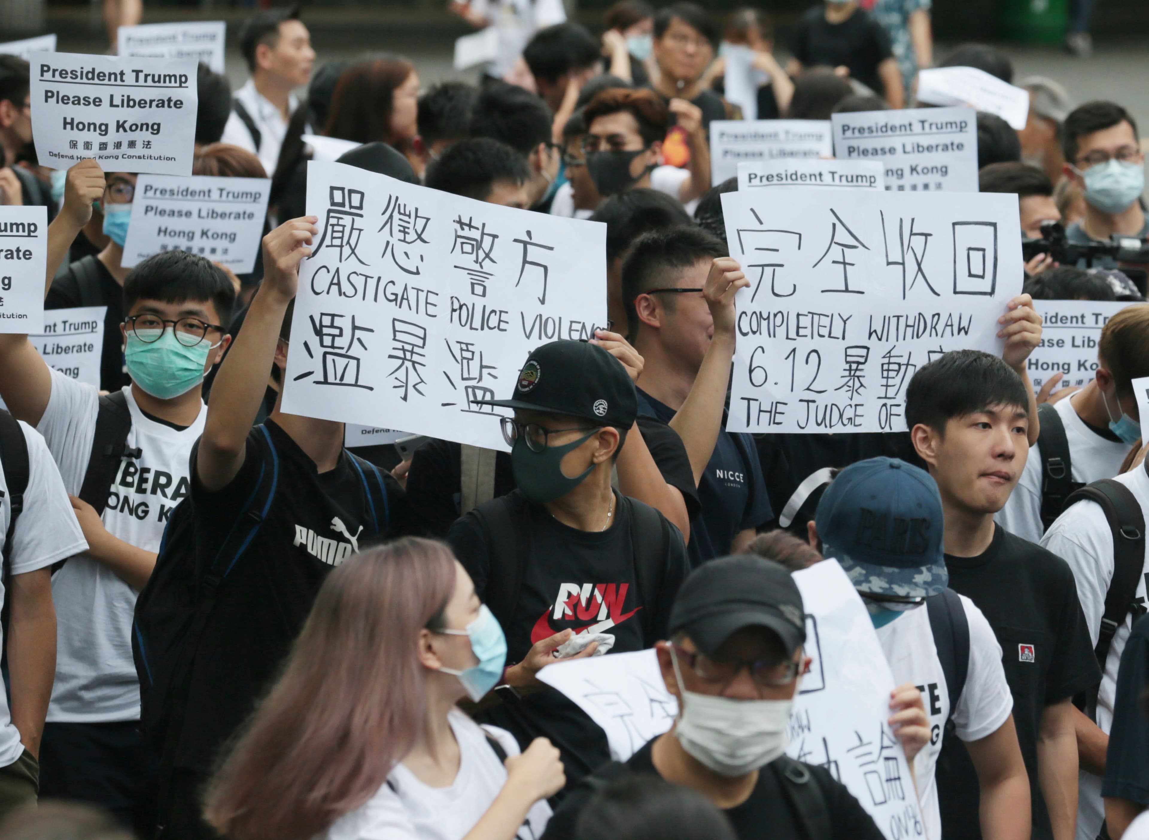 反送中條例引發了香港的第三波移民潮。（東方IC）