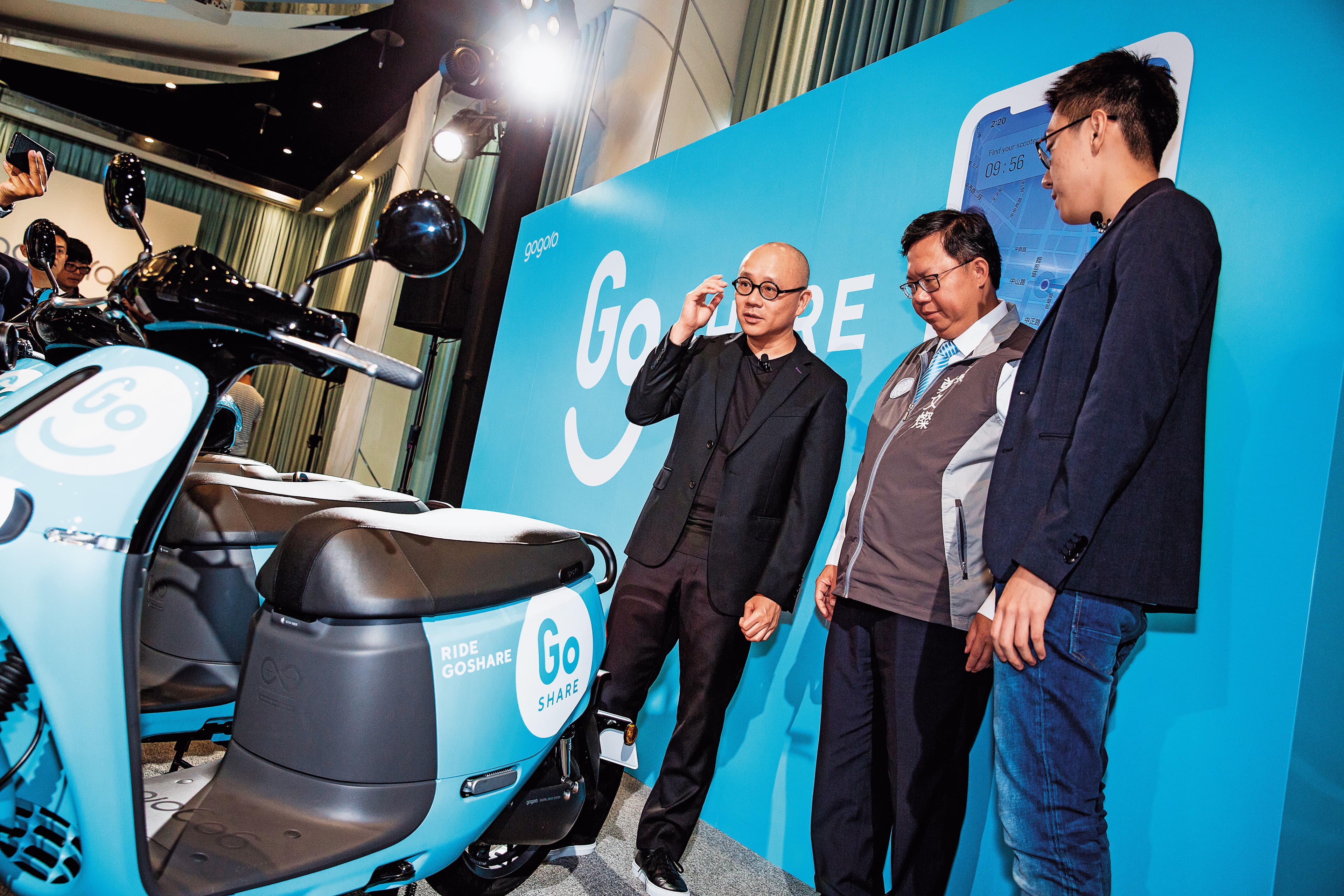 Gogoro旗下共享機車服務GoShare，29日將於桃園正式營運。