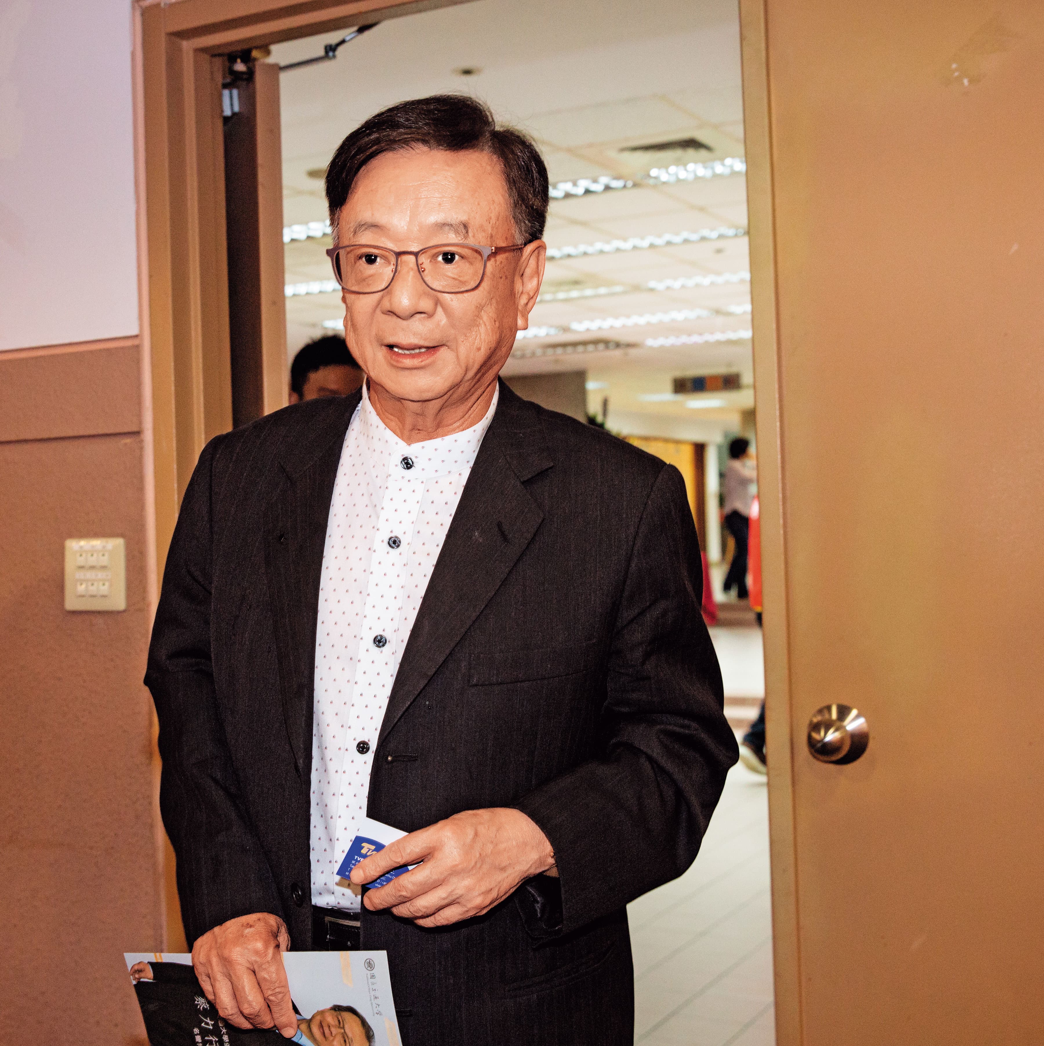 力勸郭台銘參選的宣明智（圖），近日已著手開發手機連署APP，要替郭衝刺連署。