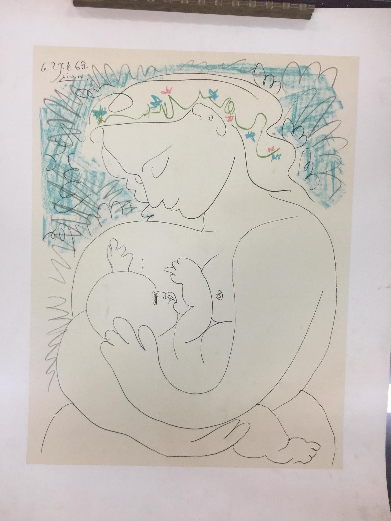 《母與子》。（史博館提供）