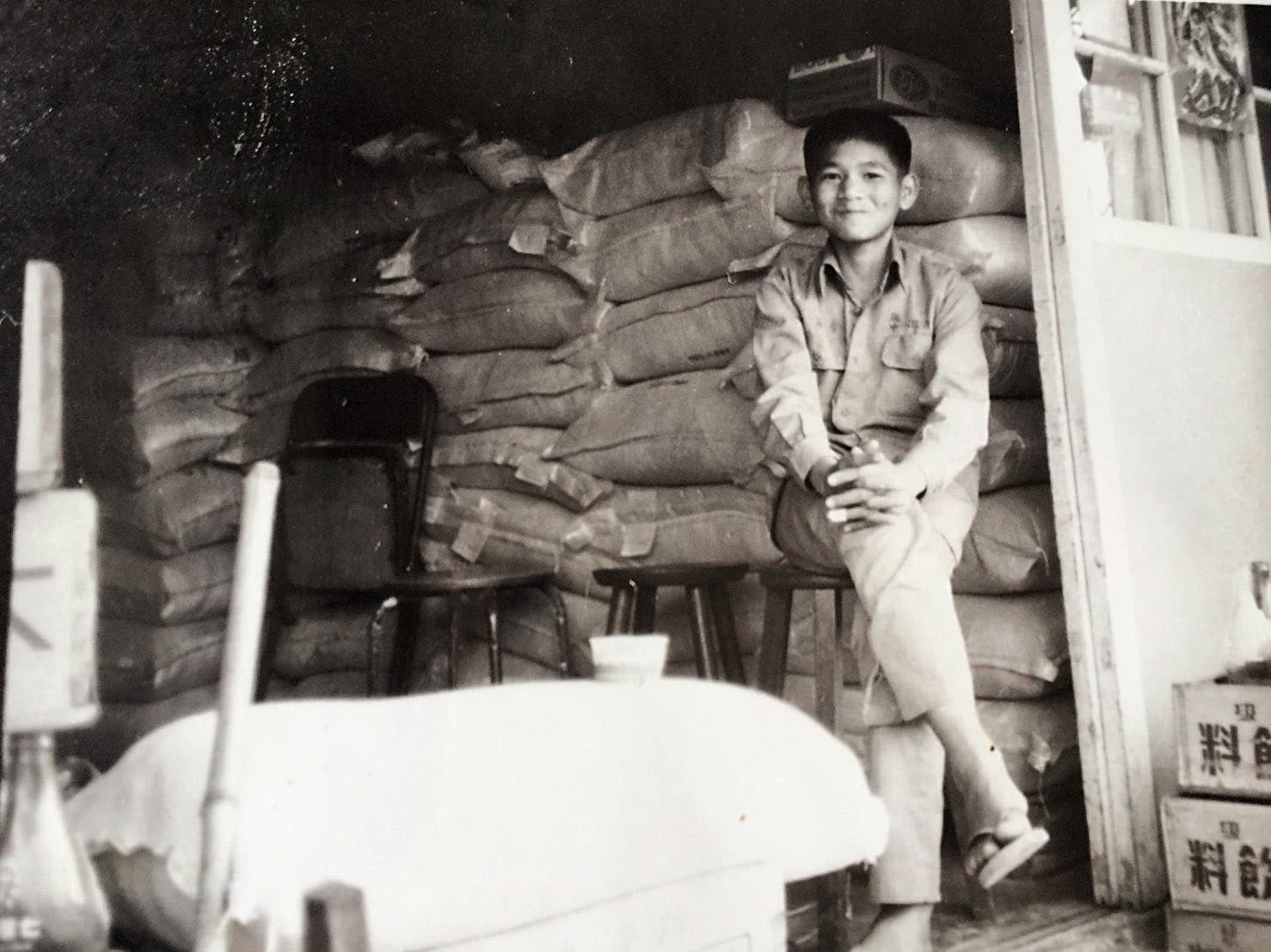 李永豐小時候輪廓深邃，因而被叫美國仔至今。（李永豐提供）