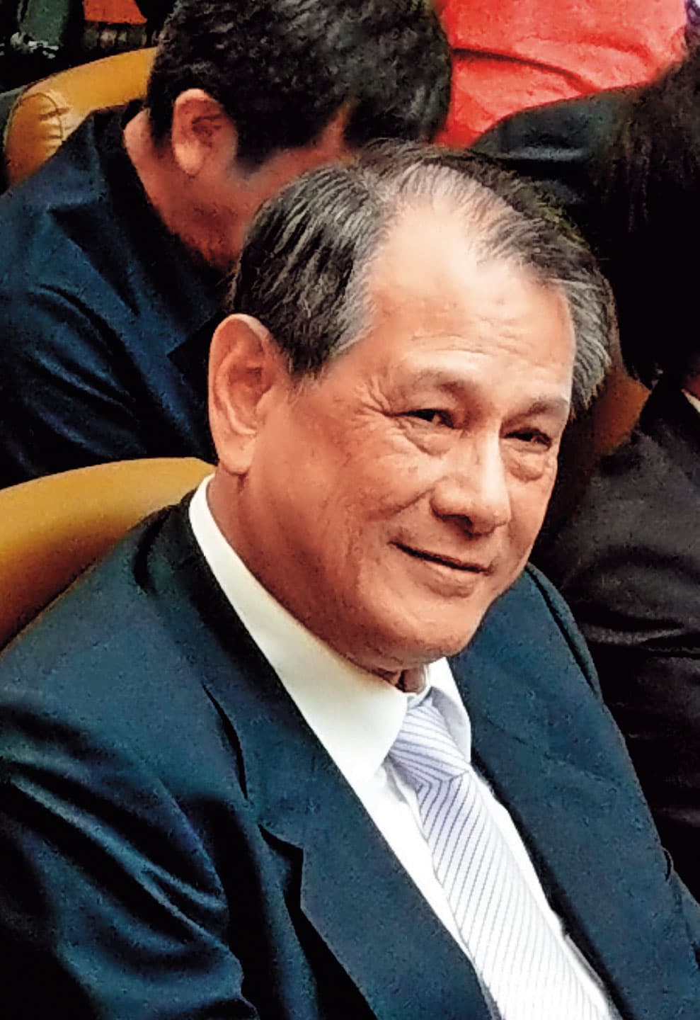 洪昌宏（圖）是大法庭成立後的首任審判長，竟名列上市公司佳和集團老闆翁茂鍾的宴請名單，恐引爭議。
