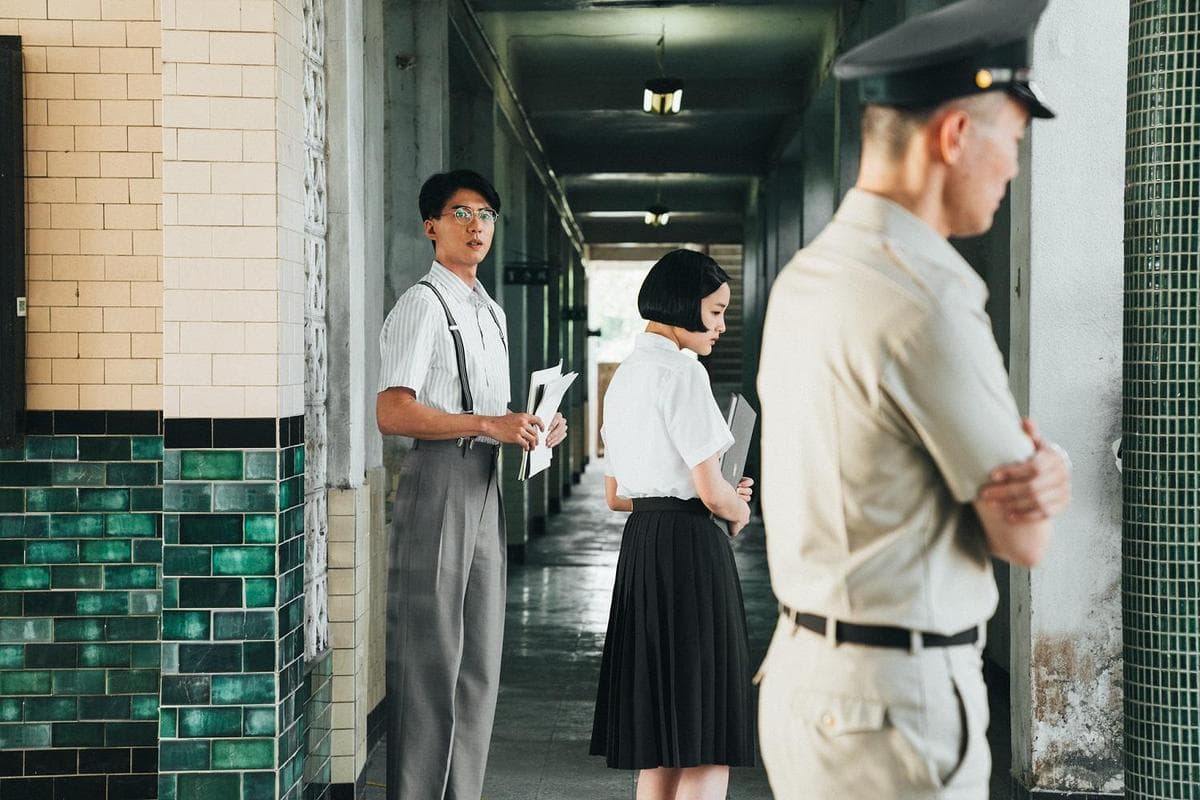 傅孟柏與王淨在《返校》中有很壓抑的帥生戀。（影一製作所提供）
