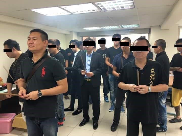 胡志偉以宮廟作為自己的據點，擴展自己的地方勢力。（ 翻攝楊門【文武會】臉書 ）