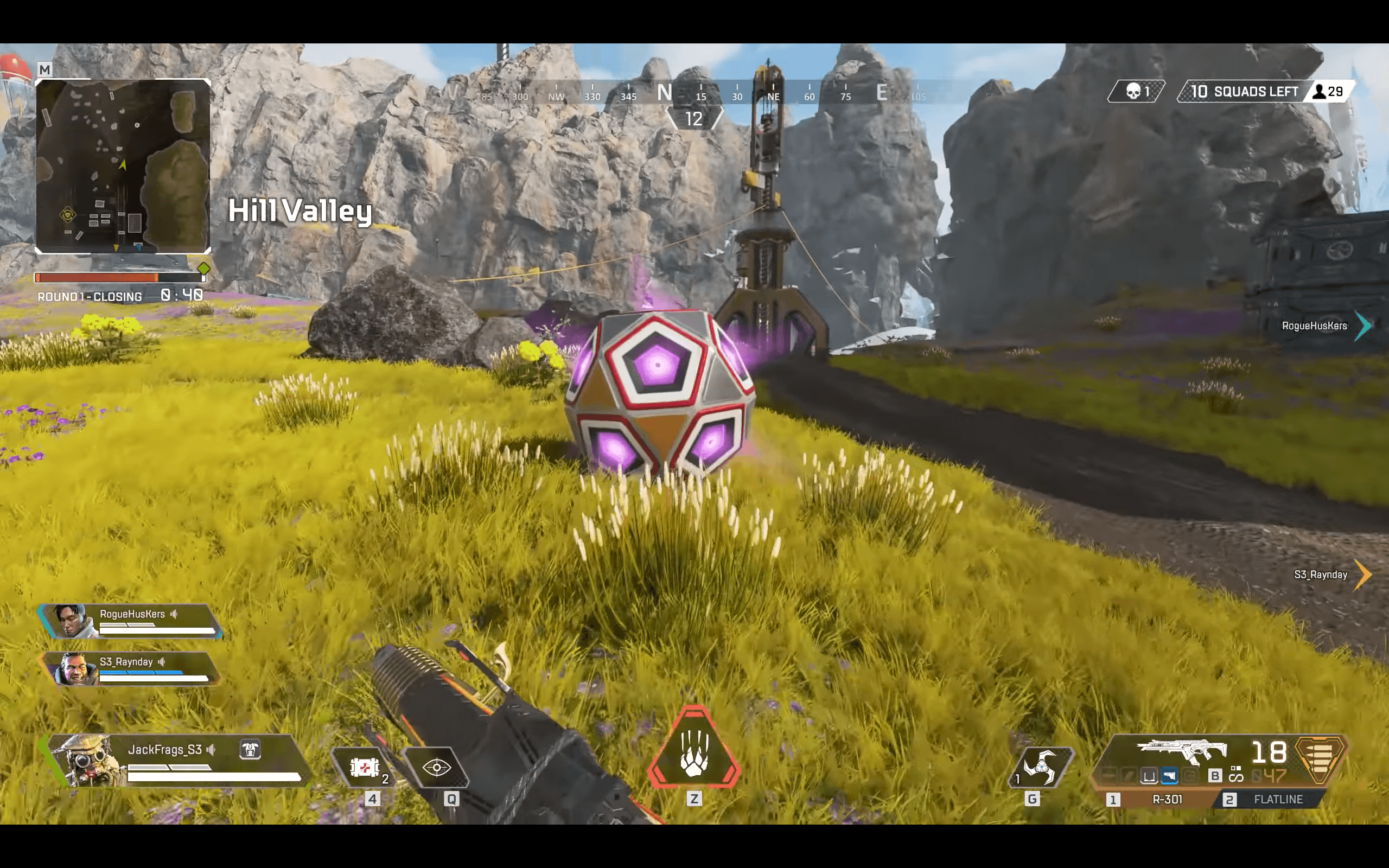  變色球體取代了第二賽季的飛龍（圖片來源：JackFrags 影片）