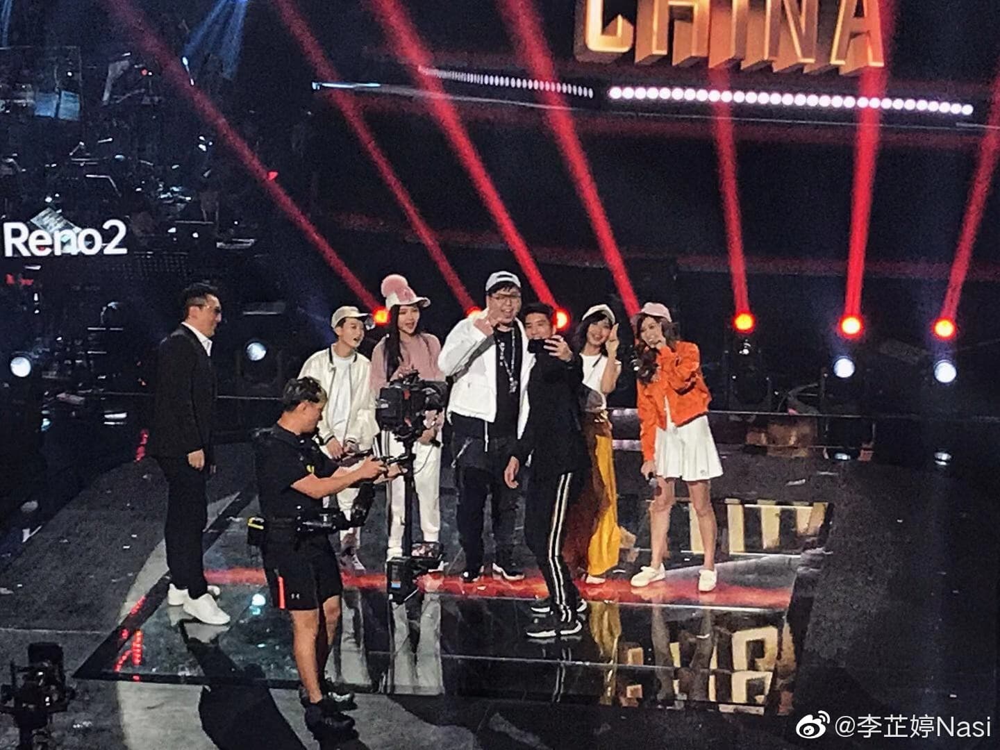 李芷婷參加《中國好聲音2019》認識了許多好朋友。（翻攝李芷婷微博）