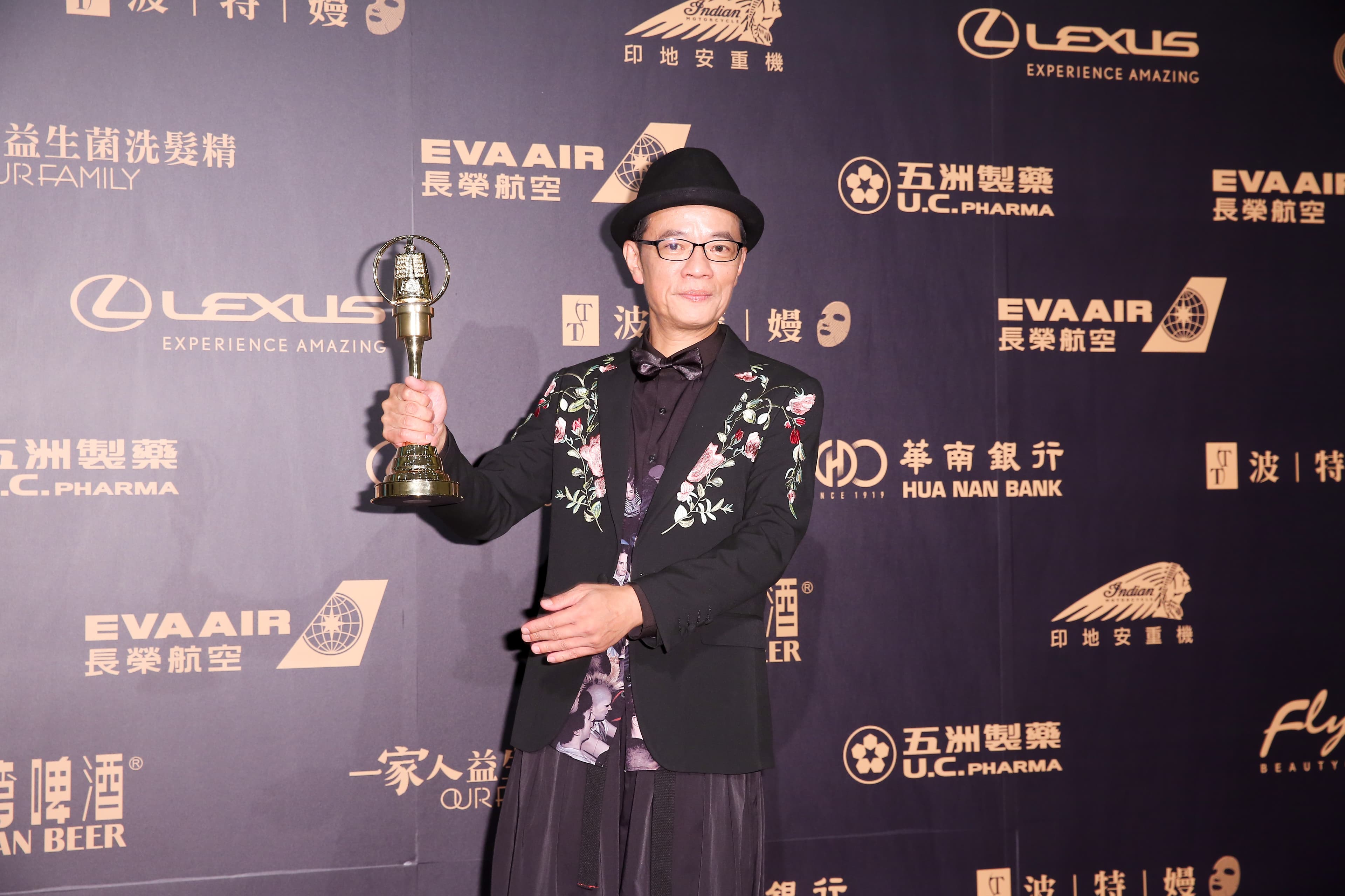 吳朋奉是金獎常勝軍，對於再次得獎，保持冷靜神態。