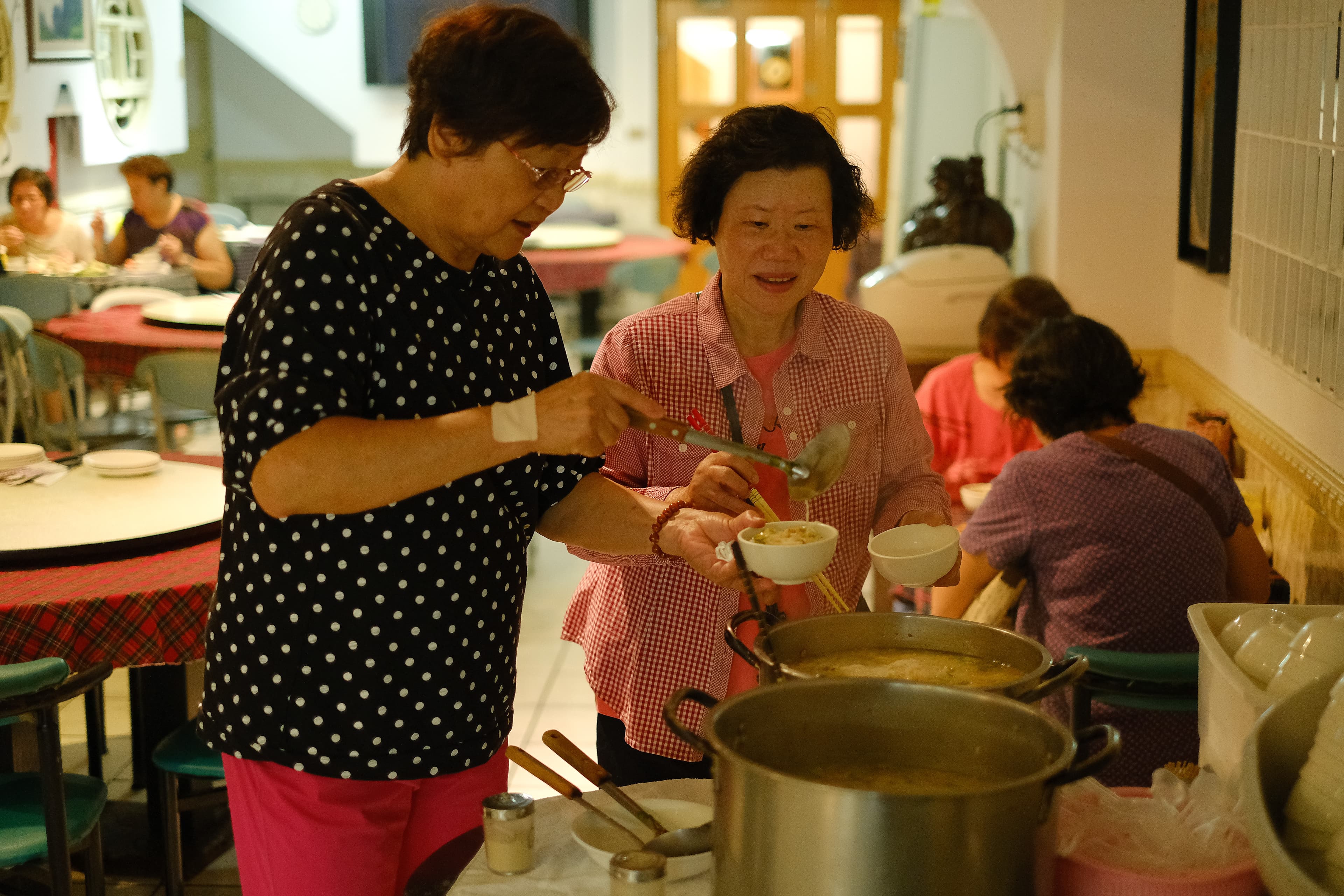 芋頭米粉和芋頭粥讓人吃完會意猶未盡。