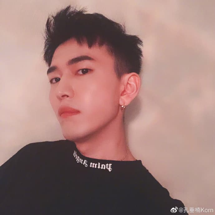 一向以正面陽光形象出現的孔垂楠,卻遭爆不斷約炮染病。(翻攝微博)