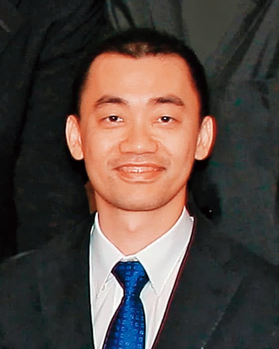郡宏光電董事長林勇任捲入誠美材掏空案，檢方訊後將他以500萬元交保並限制出境。（翻攝松仁扶輪社官網）