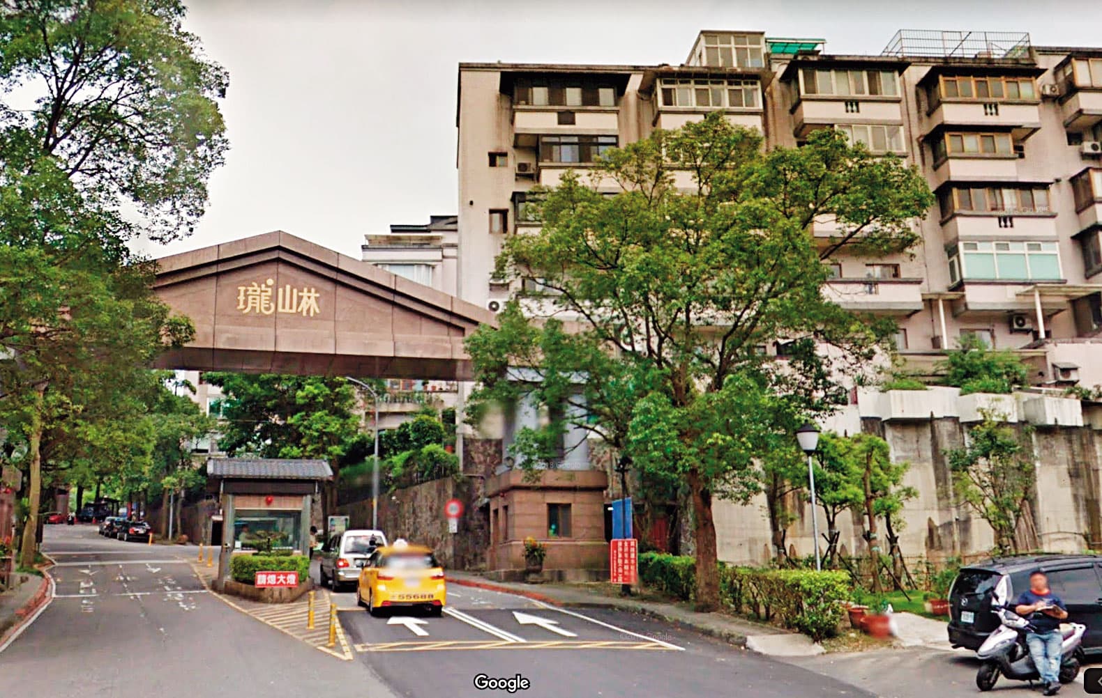 蔡城靠汐止瓏山林建案（圖）正式跨足營建業，賺了不少錢。（翻攝GoogleMap）