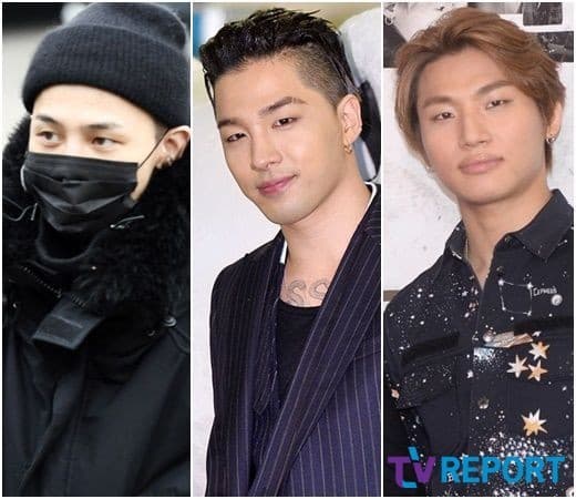 G-DRAGON（左）將於月底率先退伍，太陽（中）、大聲（右）緊接著於11月完成兵役。（翻攝自TVREPORT）