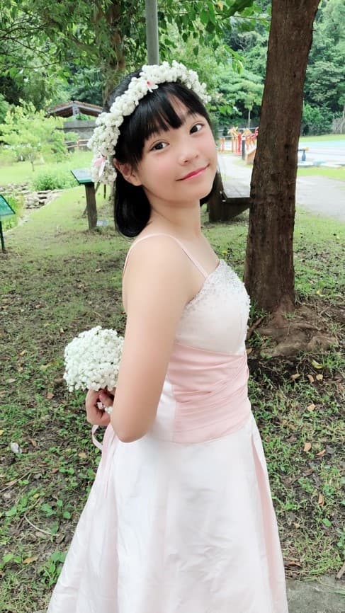 謝欣諭已經逐漸成長，已經參與多部作品累積經驗。（翻攝臉書）