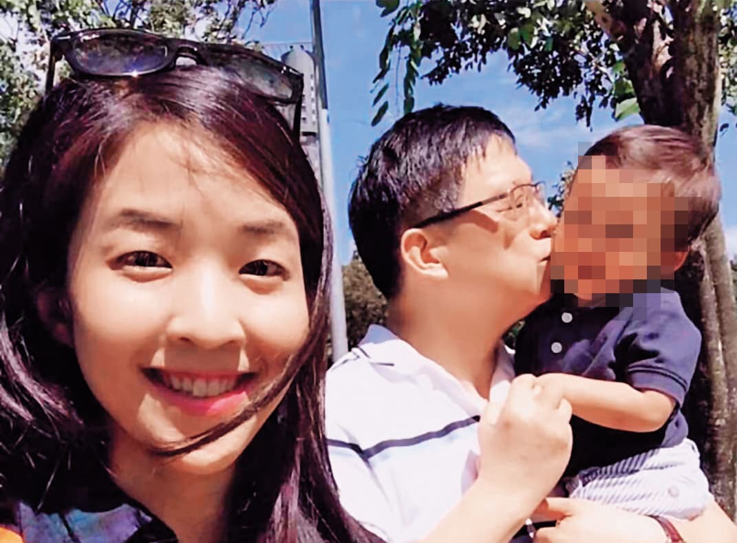楊宇晨（左）常在臉書貼出和父親楊文虎（右）的合照，父女關係密切。（翻攝臉書）