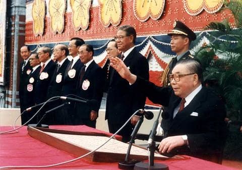 韓粉眼中的韓國瑜就像是蔣經國化身。（翻攝自flickr）