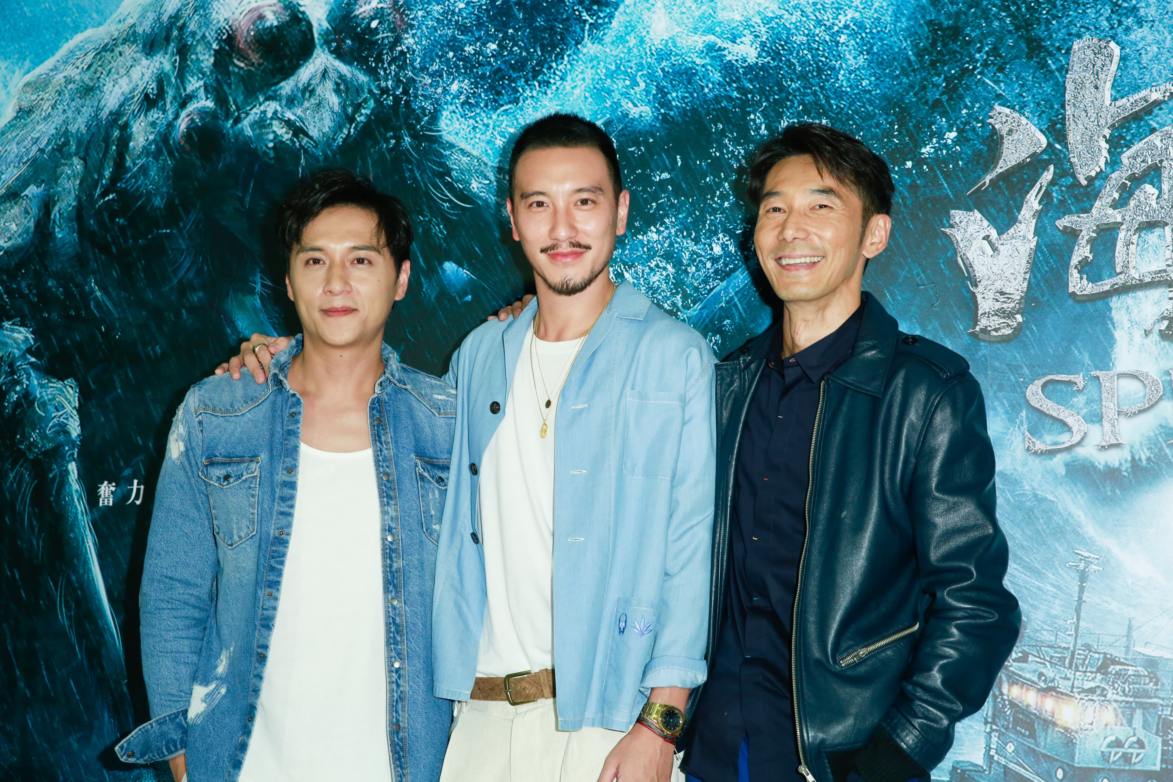 鄭人碩（左起）王陽明、李李仁擔任該片男主角，三人之間也有深刻糾葛。