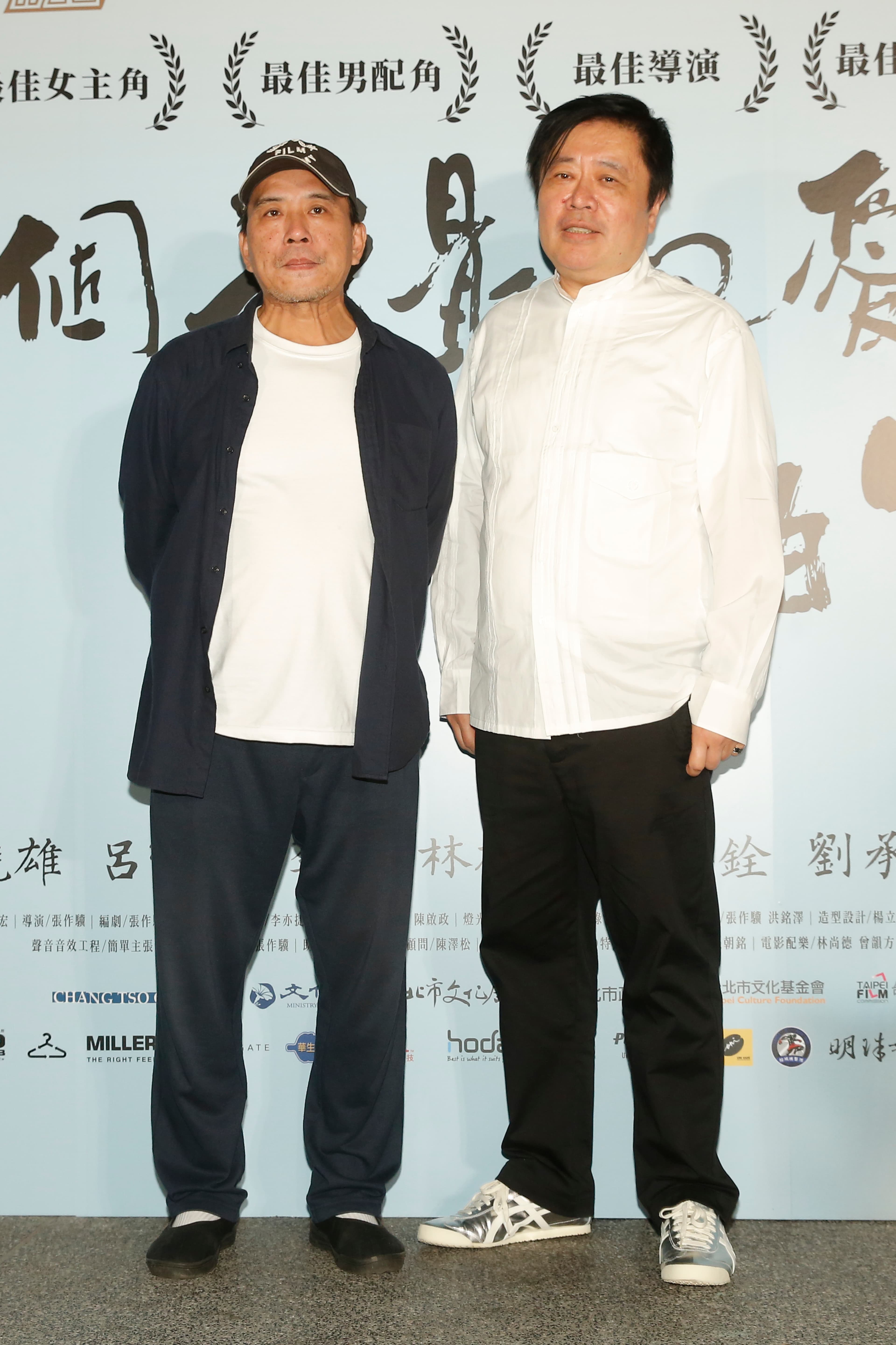張作驥（左）自認該片故事貼近自己近年生活，但對票房看得很開，不期望會大賣。
