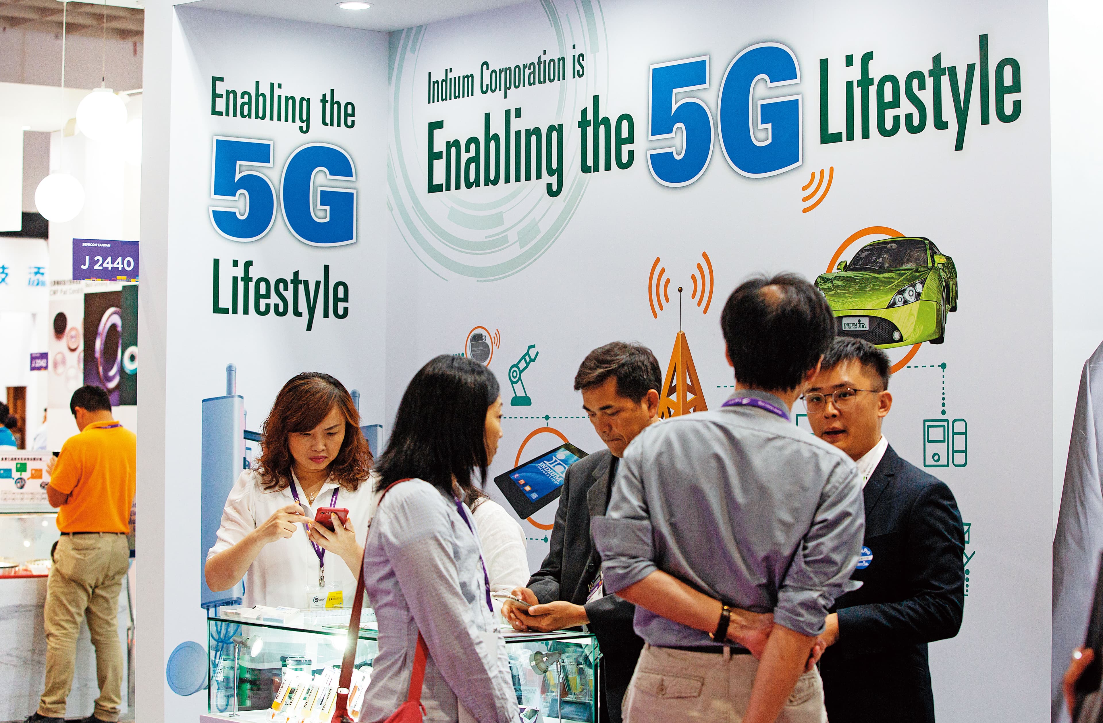 5G將於2020年開始商轉，陳泰銘相當看好5G帶動的被動元件市場需求。