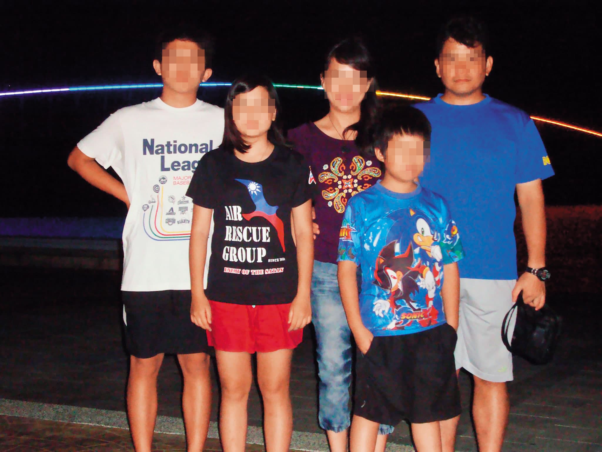 秦姓中校結婚20多年、與妻育有3名子女，孩子早就知道父親出軌。（翻攝臉書）