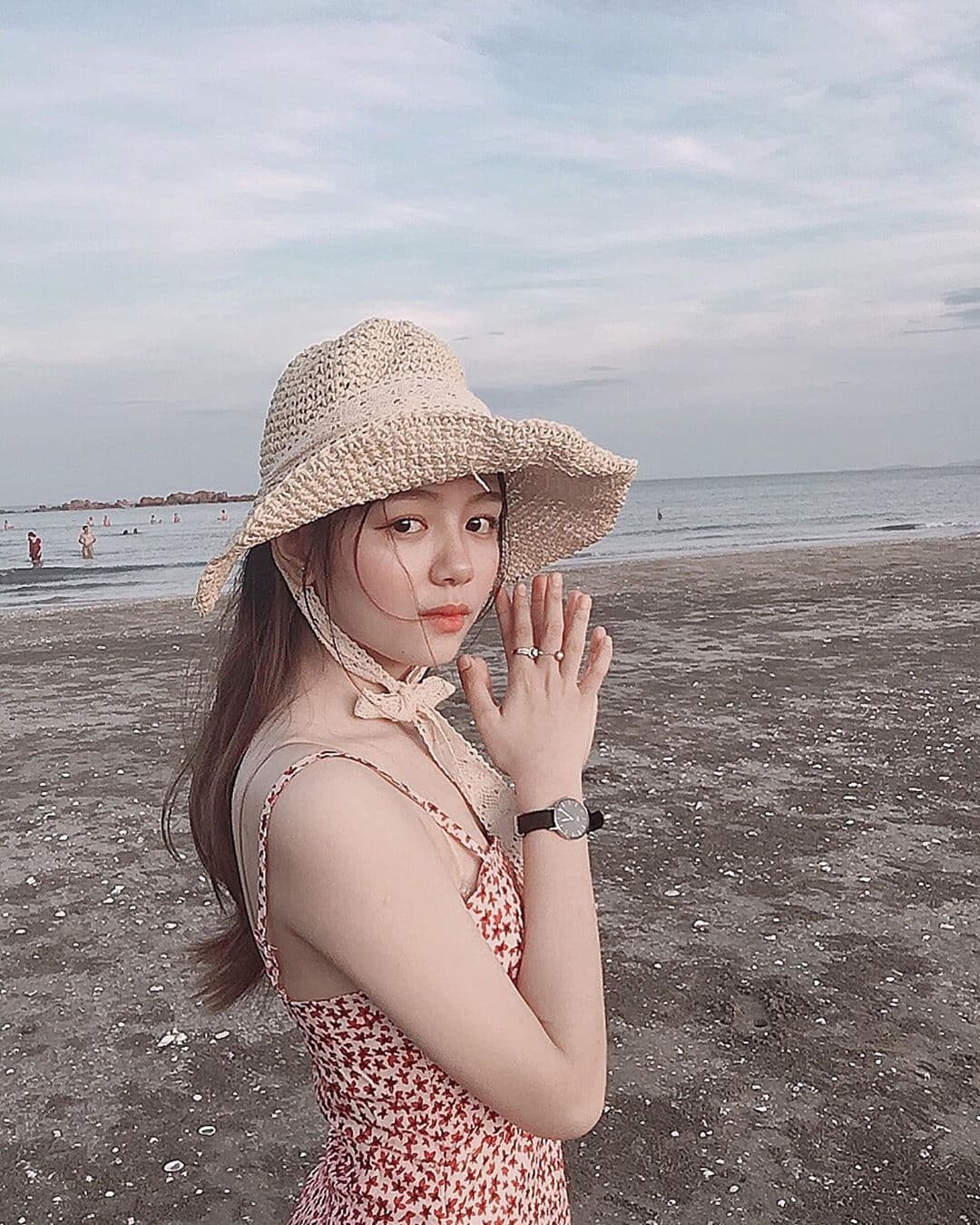Dao Linh Chi今年21歲，憑著清純甜美的外貌算是Instagram小網紅。（翻攝自Dao Linh Chi的Instagram）
