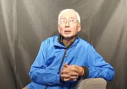 對於日前出席林奕華造勢一事，祁家威開直播回應。（翻攝自祁家威臉書）