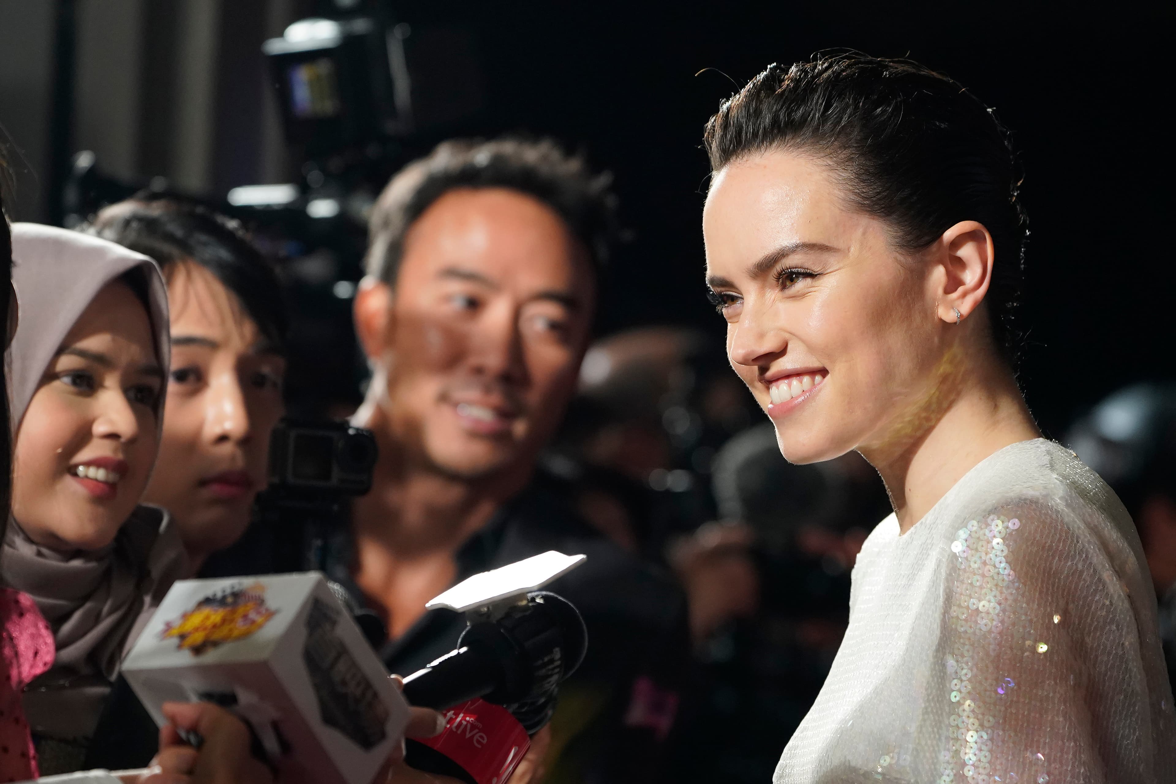 英國女星黛西蕾德莉因主演《星戰》系列第7~9部曲而成名，累積不少粉絲。（迪士尼提供）