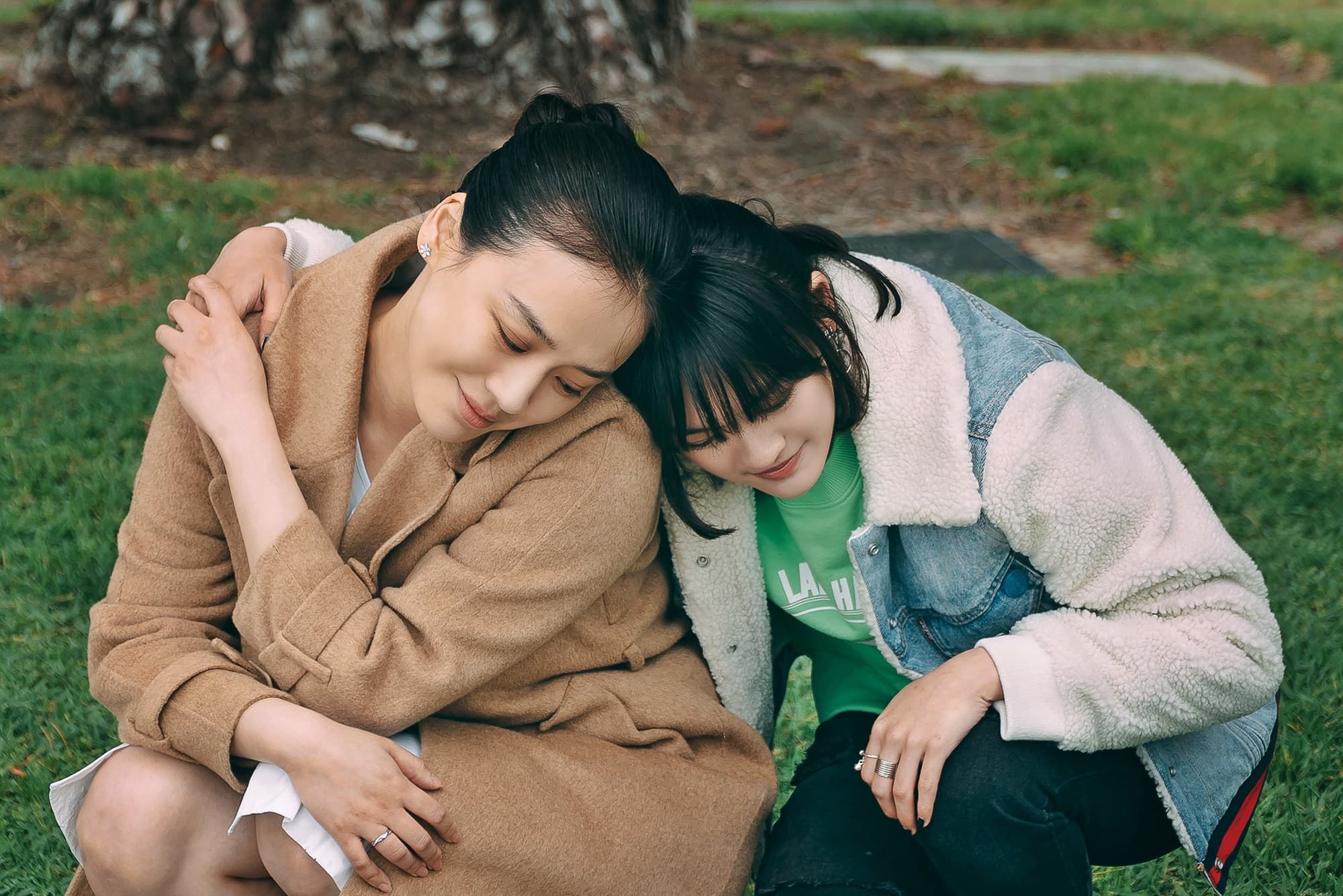 文淇與馬思純分飾母女，但其實兩人也是相差15歲。（双喜提供）